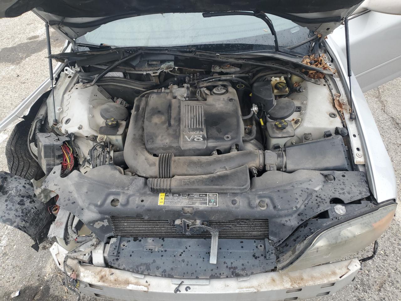 2001 Lincoln Ls Silver vin: 1LNHM87A41Y693383