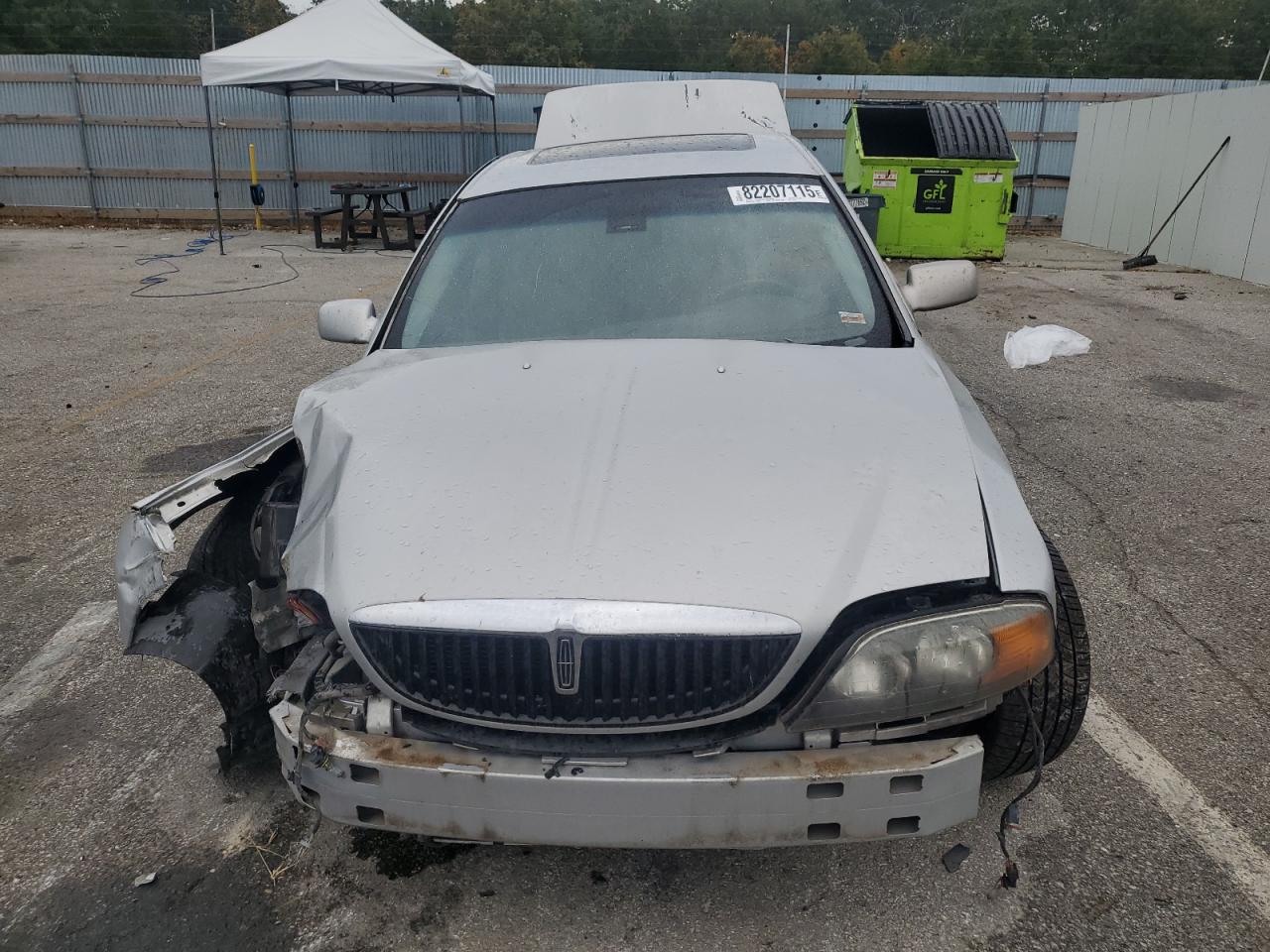 2001 Lincoln Ls Silver vin: 1LNHM87A41Y693383