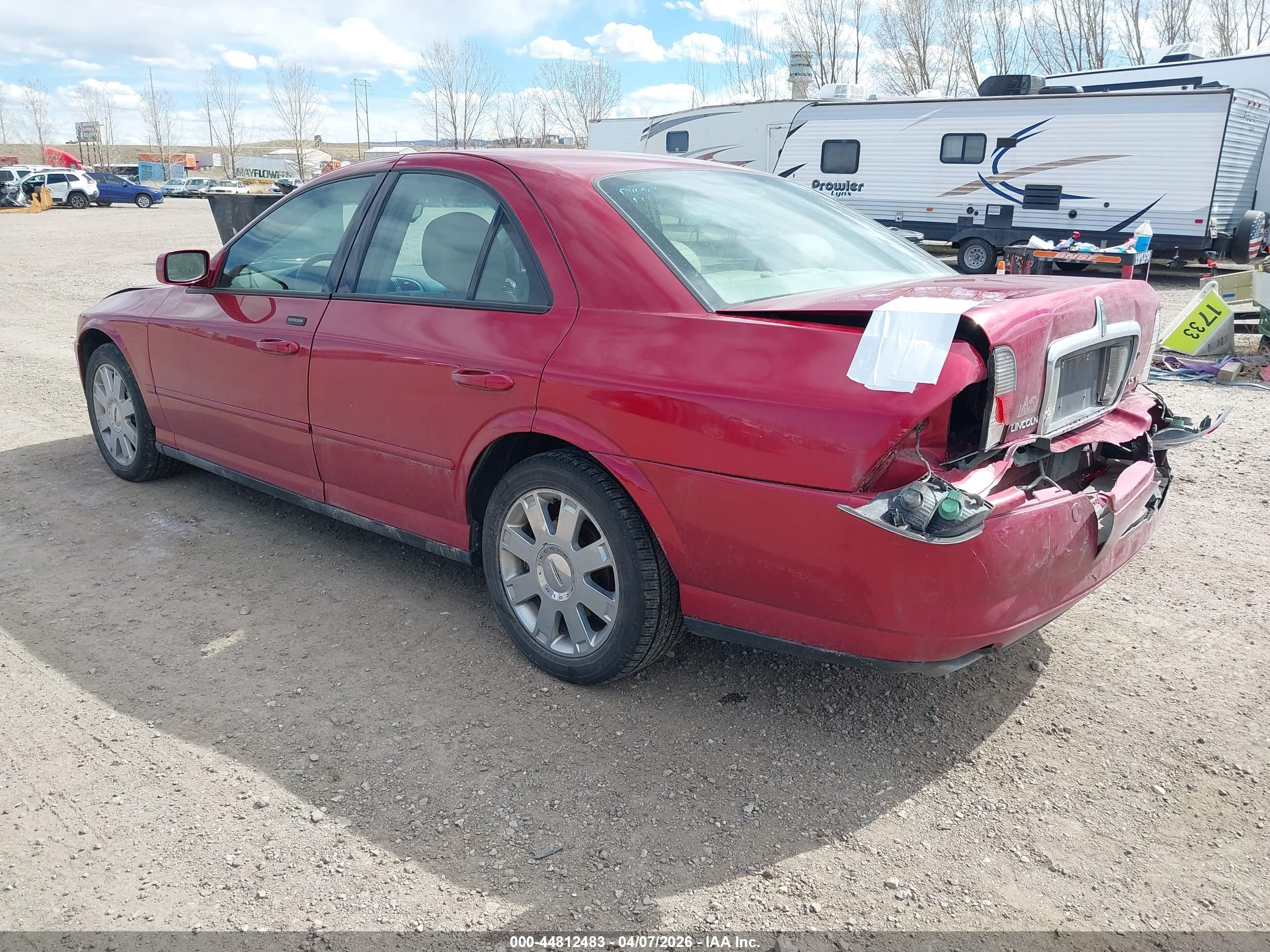2005 Lincoln Ls V8 Maroon vin: 1LNHM87A45Y651916