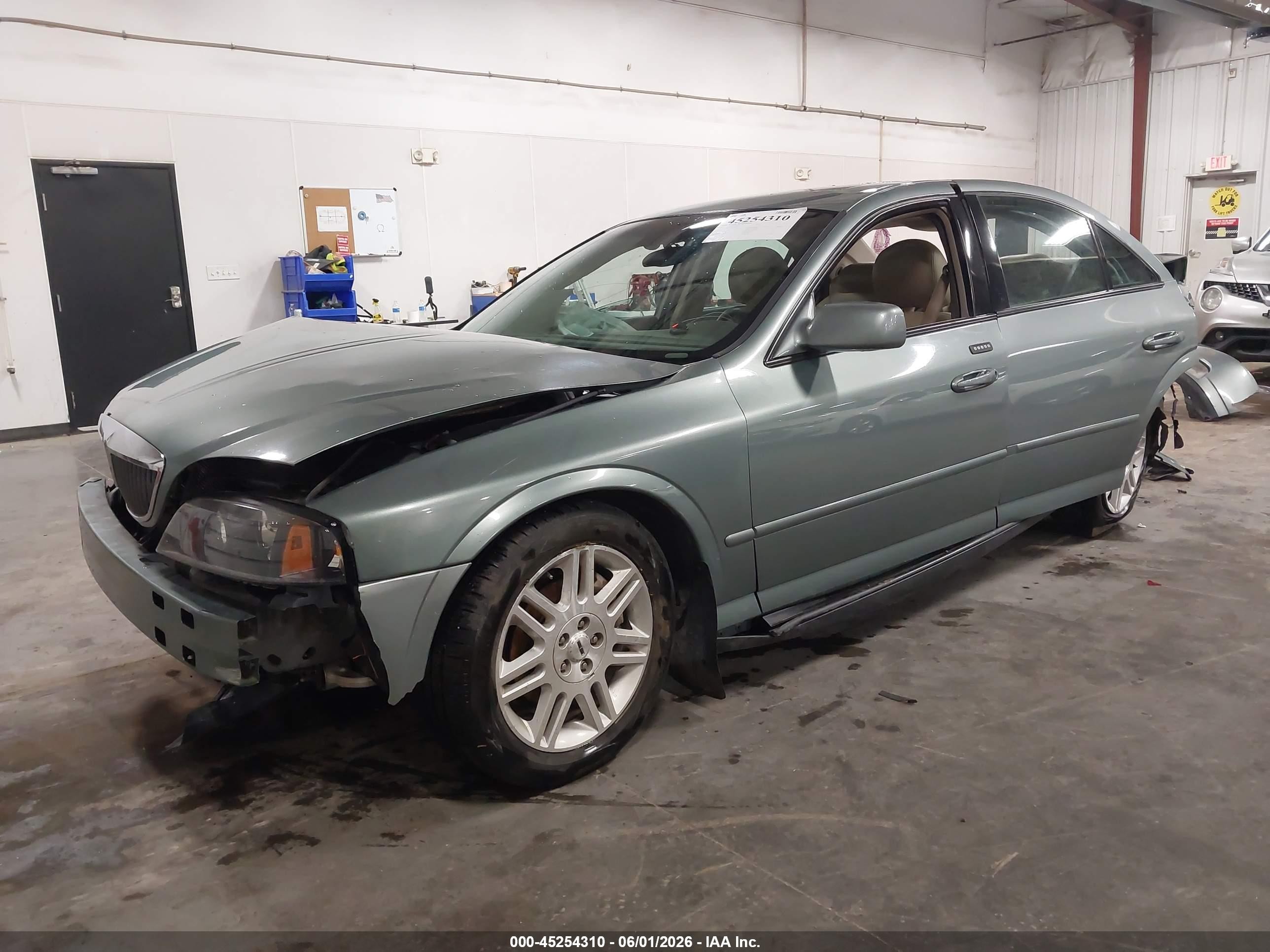 2005 Lincoln Ls V8 Blue vin: 1LNHM87A45Y669235