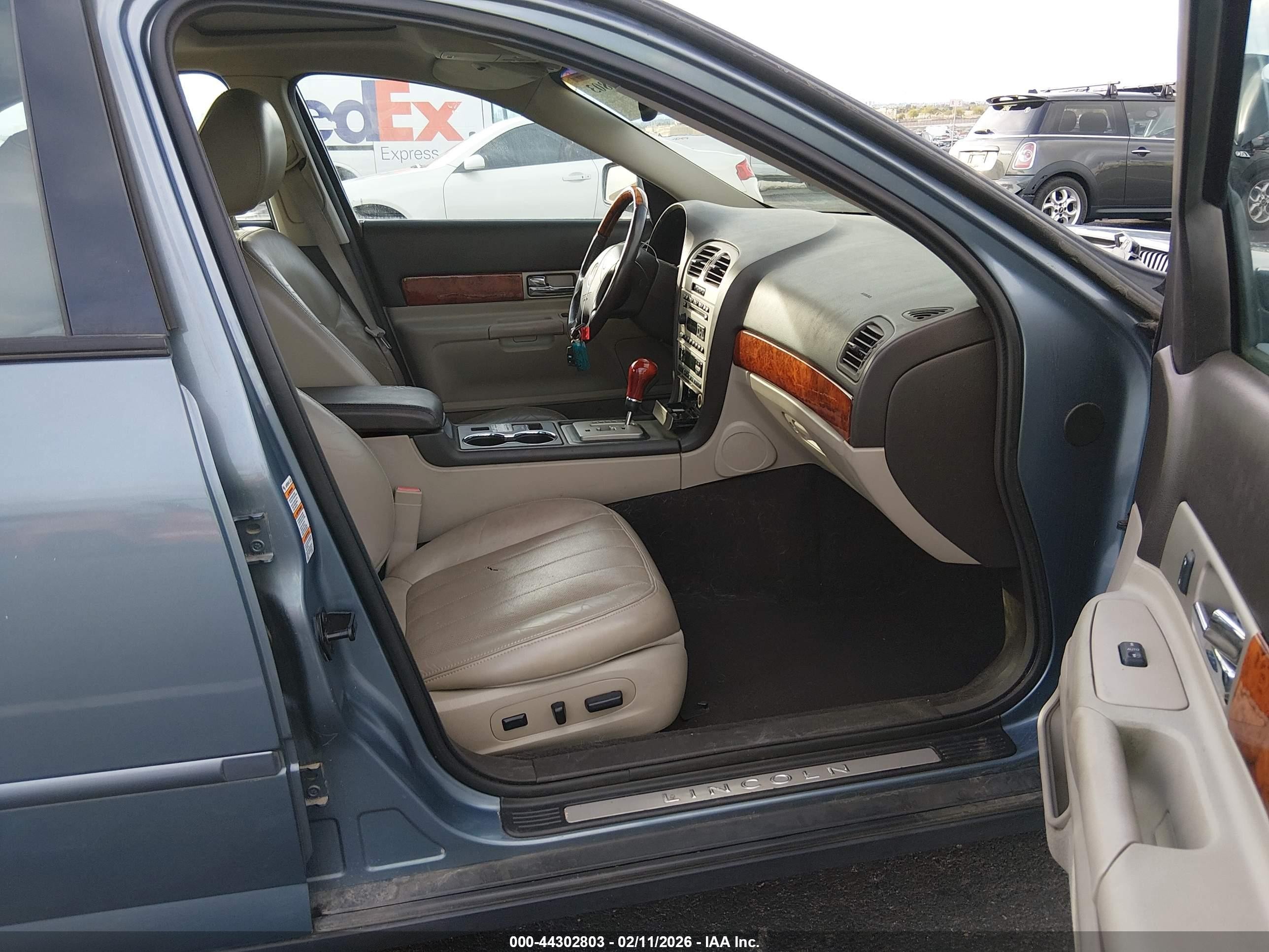 2003 Lincoln Ls V8 Light Blue vin: 1LNHM87A53Y657544