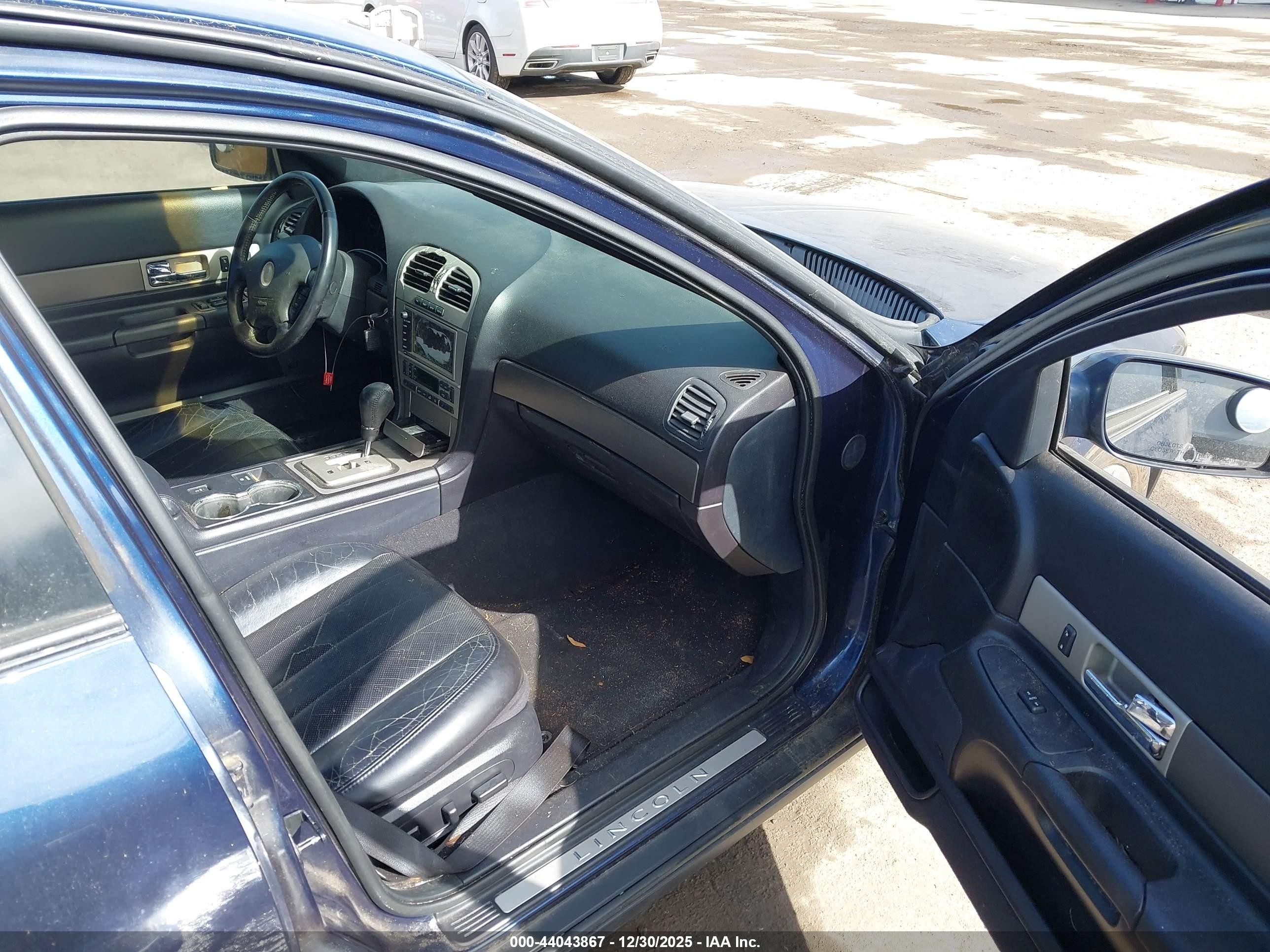 2003 Lincoln Ls V8 Синий vin: 1LNHM87A53Y664235