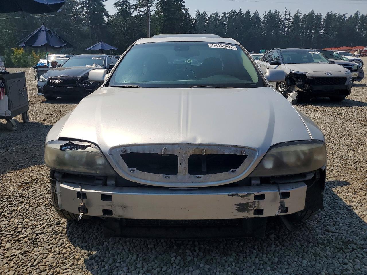 2003 Lincoln Ls Silver vin: 1LNHM87A53Y688230