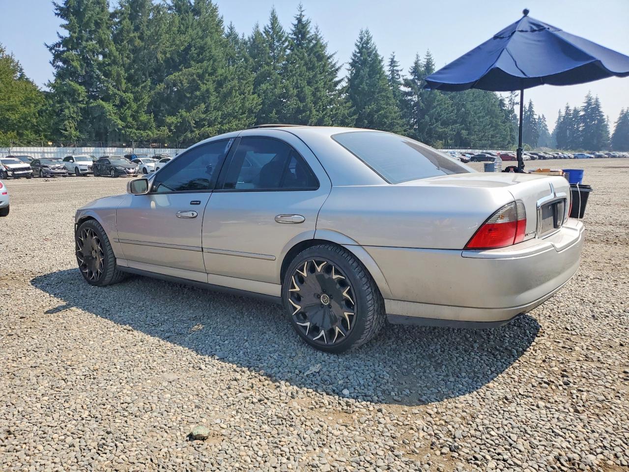 2003 Lincoln Ls Silver vin: 1LNHM87A53Y688230