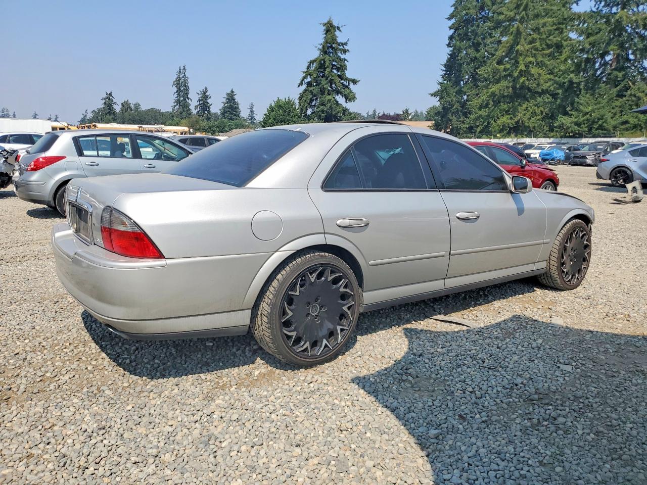 2003 Lincoln Ls Silver vin: 1LNHM87A53Y688230