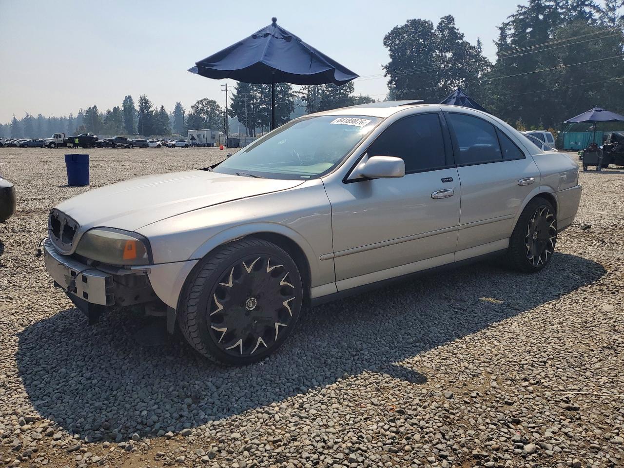 2003 Lincoln Ls Silver vin: 1LNHM87A53Y688230