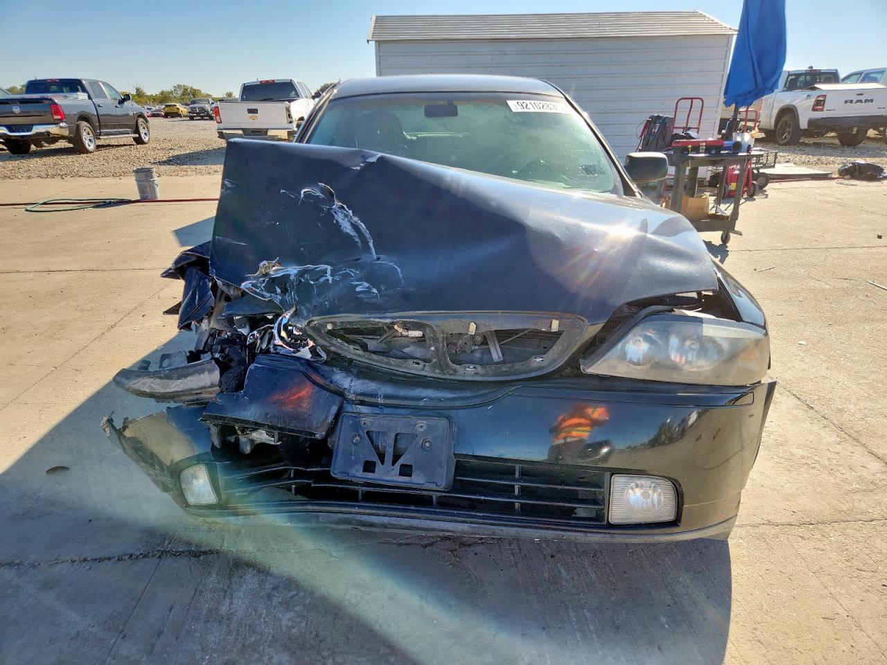 2003 Lincoln Ls Black vin: 1LNHM87A53Y706127