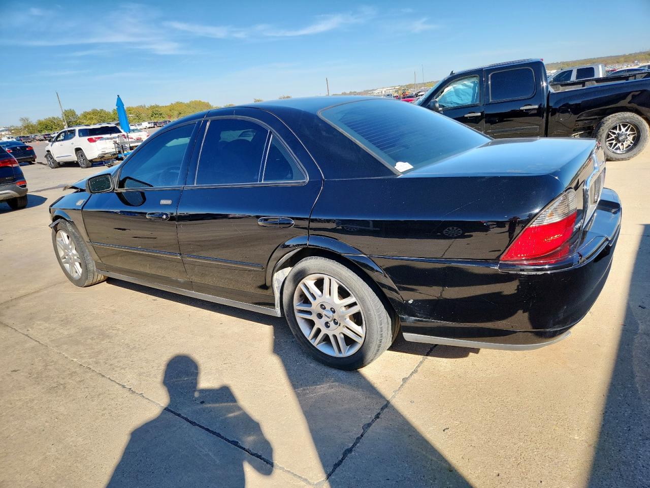 2003 Lincoln Ls Black vin: 1LNHM87A53Y706127