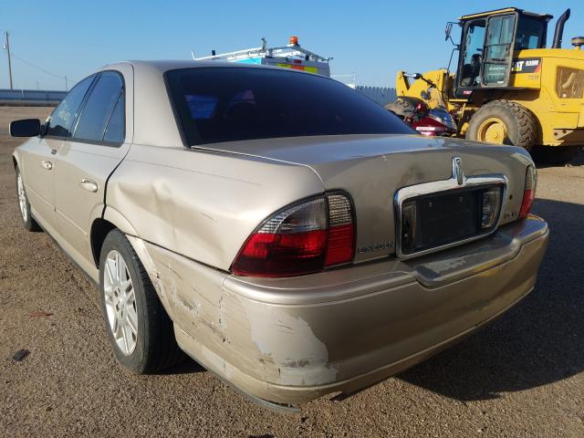 2005 Lincoln Ls Бежевый vin: 1LNHM87A65Y650587