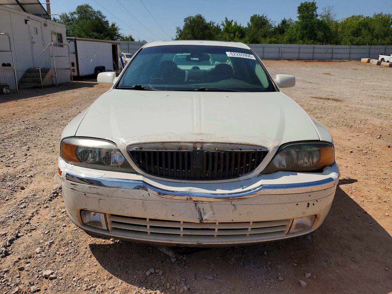 2001 Lincoln Ls White vin: 1LNHM87A71Y722004