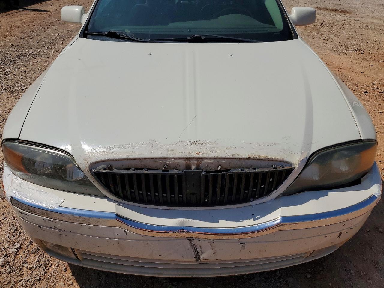 2001 Lincoln Ls White vin: 1LNHM87A71Y722004