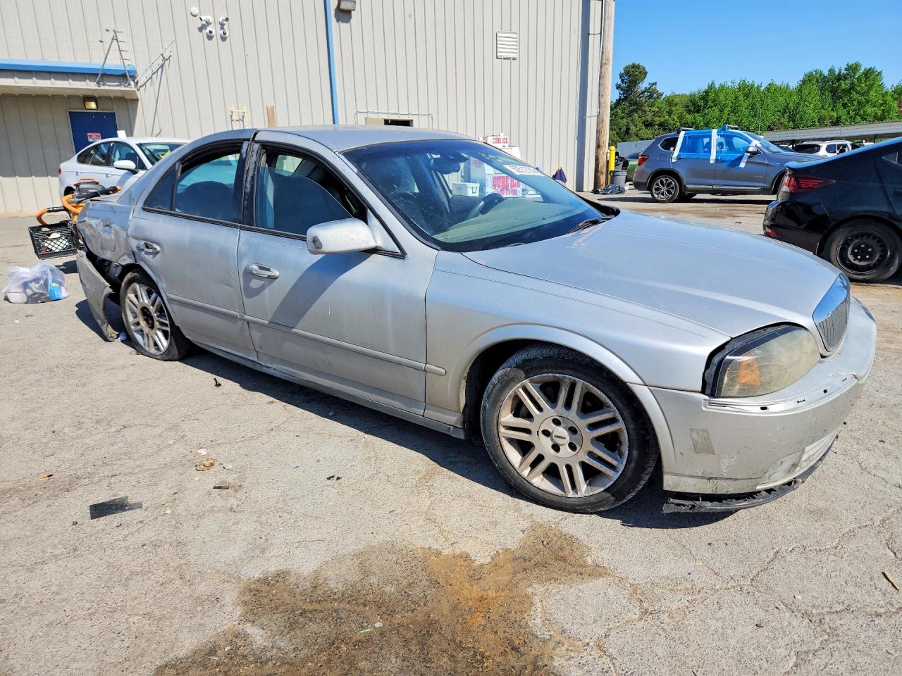 2003 Lincoln Ls Серебряный vin: 1LNHM87A73Y660008