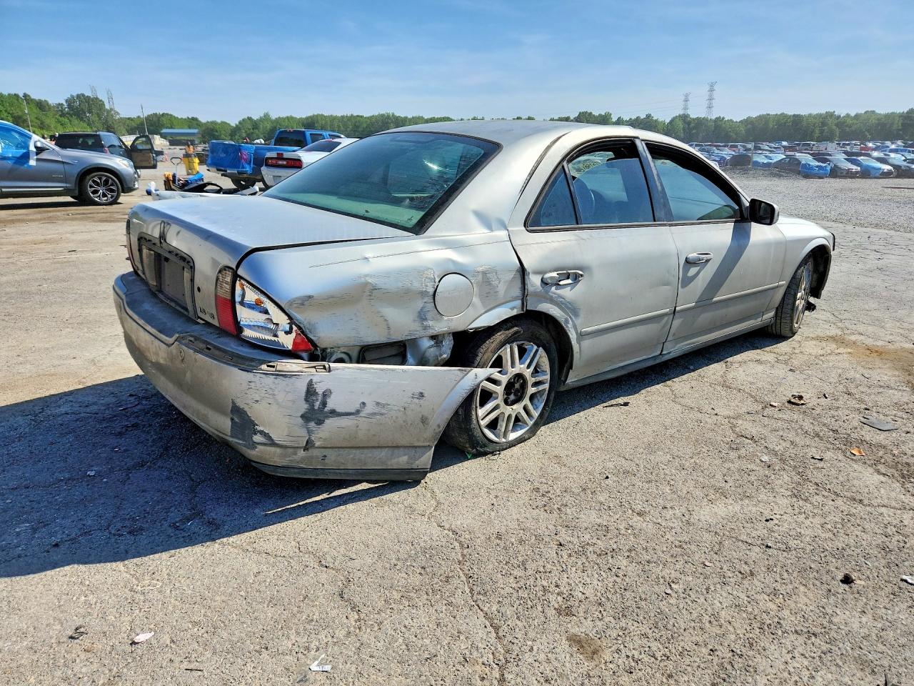 2003 Lincoln Ls Серебряный vin: 1LNHM87A73Y660008