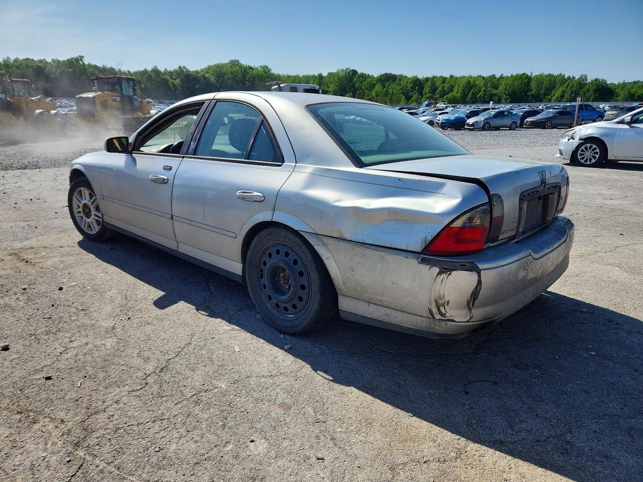 2003 Lincoln Ls Серебряный vin: 1LNHM87A73Y660008