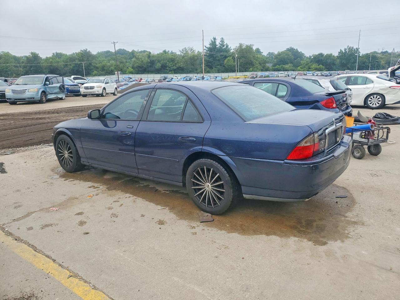 2003 Lincoln Ls Blue vin: 1LNHM87A83Y705585