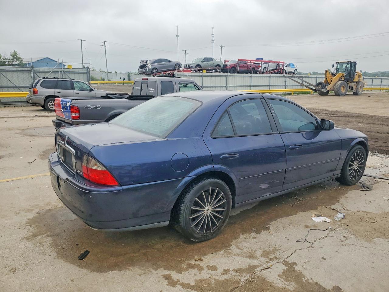2003 Lincoln Ls Blue vin: 1LNHM87A83Y705585