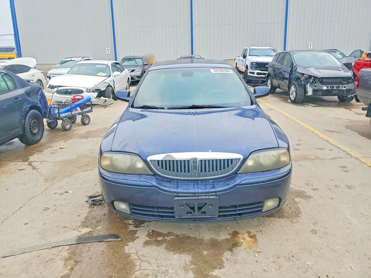 2003 Lincoln Ls Blue vin: 1LNHM87A83Y705585