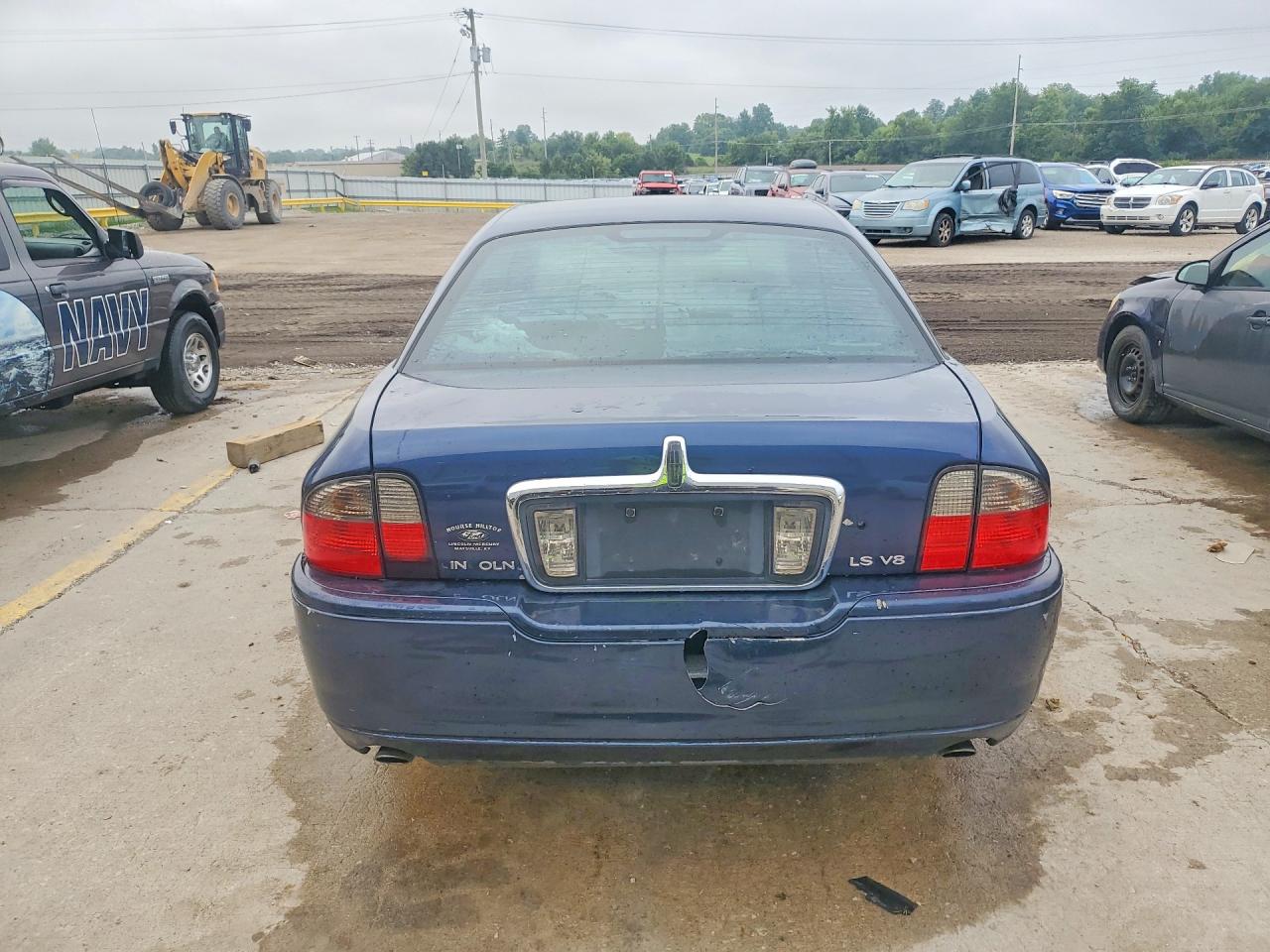 2003 Lincoln Ls Blue vin: 1LNHM87A83Y705585