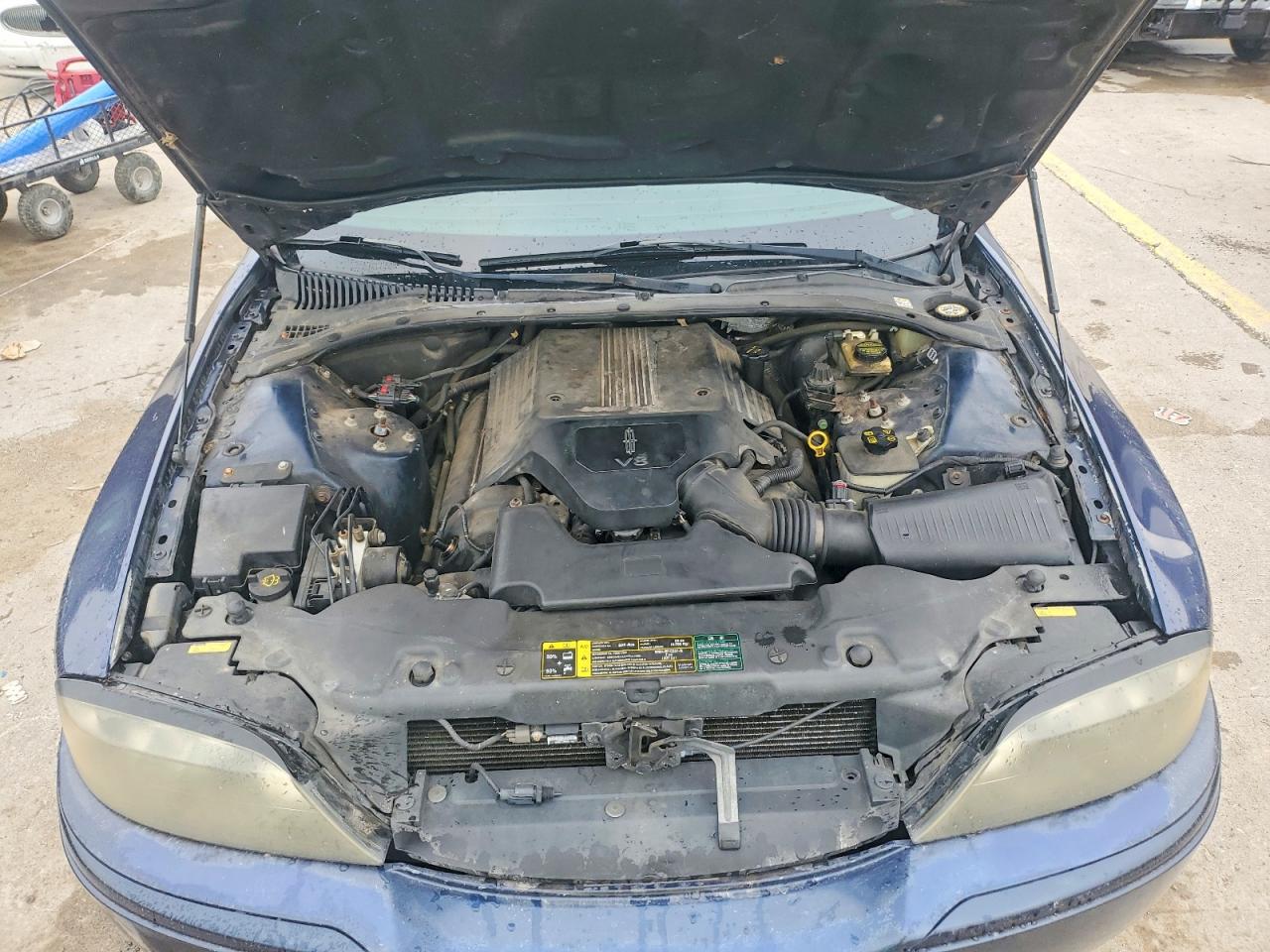 2003 Lincoln Ls Blue vin: 1LNHM87A83Y705585