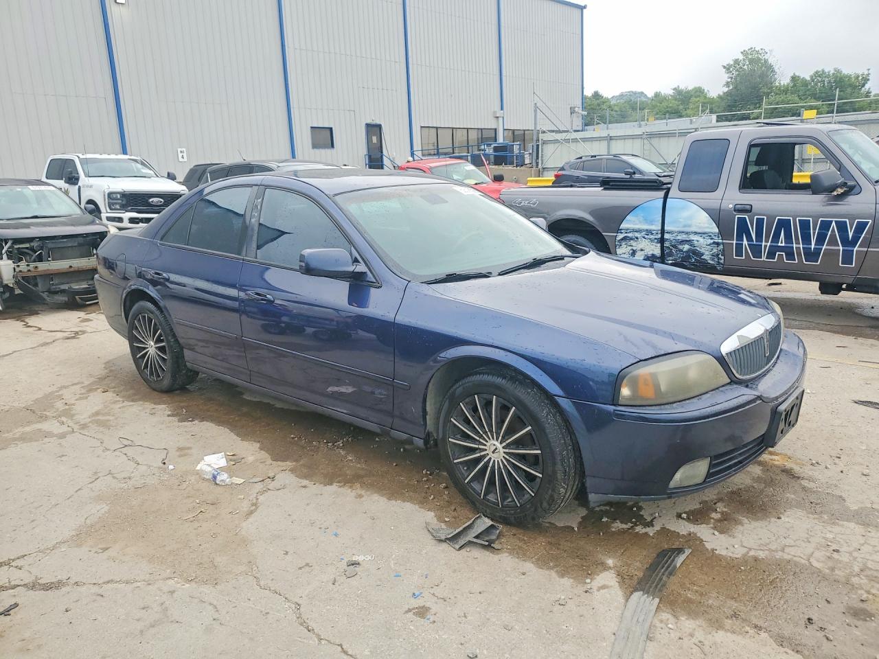 2003 Lincoln Ls Blue vin: 1LNHM87A83Y705585