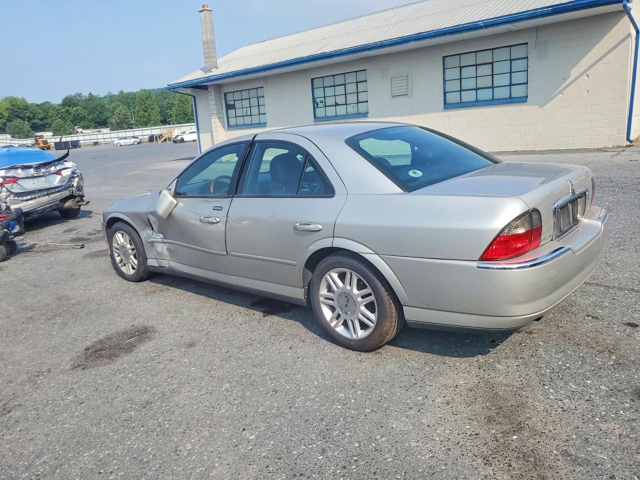 2004 Lincoln Ls Silver vin: 1LNHM87A84Y608498