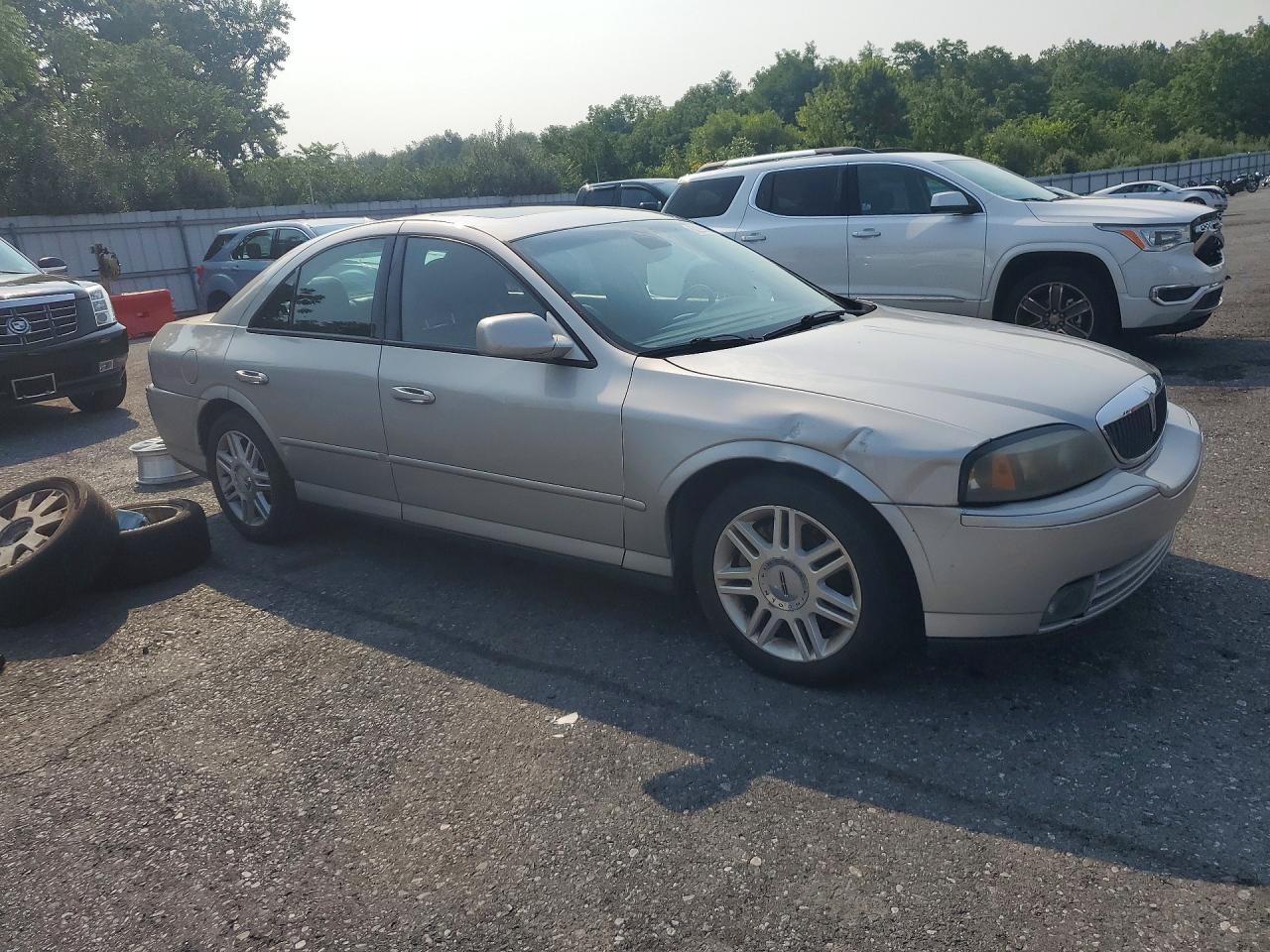 2004 Lincoln Ls Silver vin: 1LNHM87A84Y608498