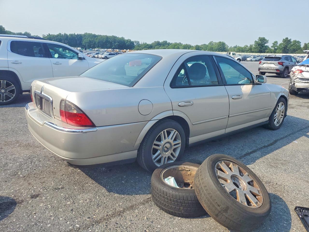 2004 Lincoln Ls Silver vin: 1LNHM87A84Y608498
