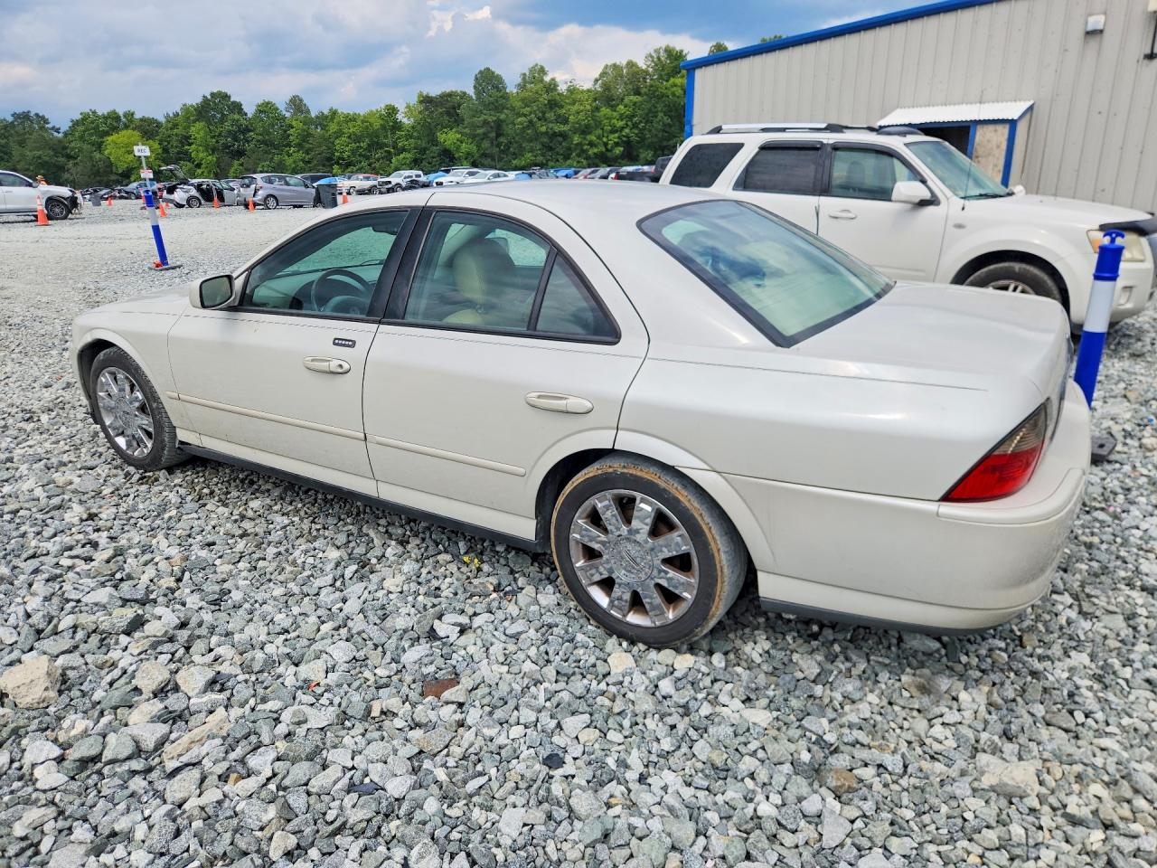 2005 Lincoln Ls Beige vin: 1LNHM87A85Y612486