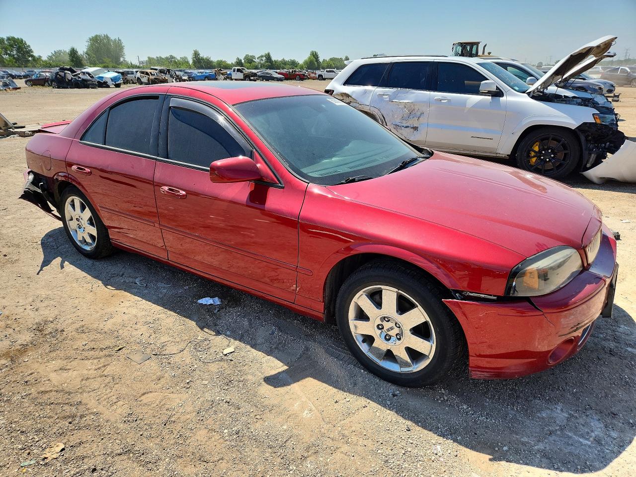 2005 Lincoln Ls Бордовый vin: 1LNHM87A85Y650607