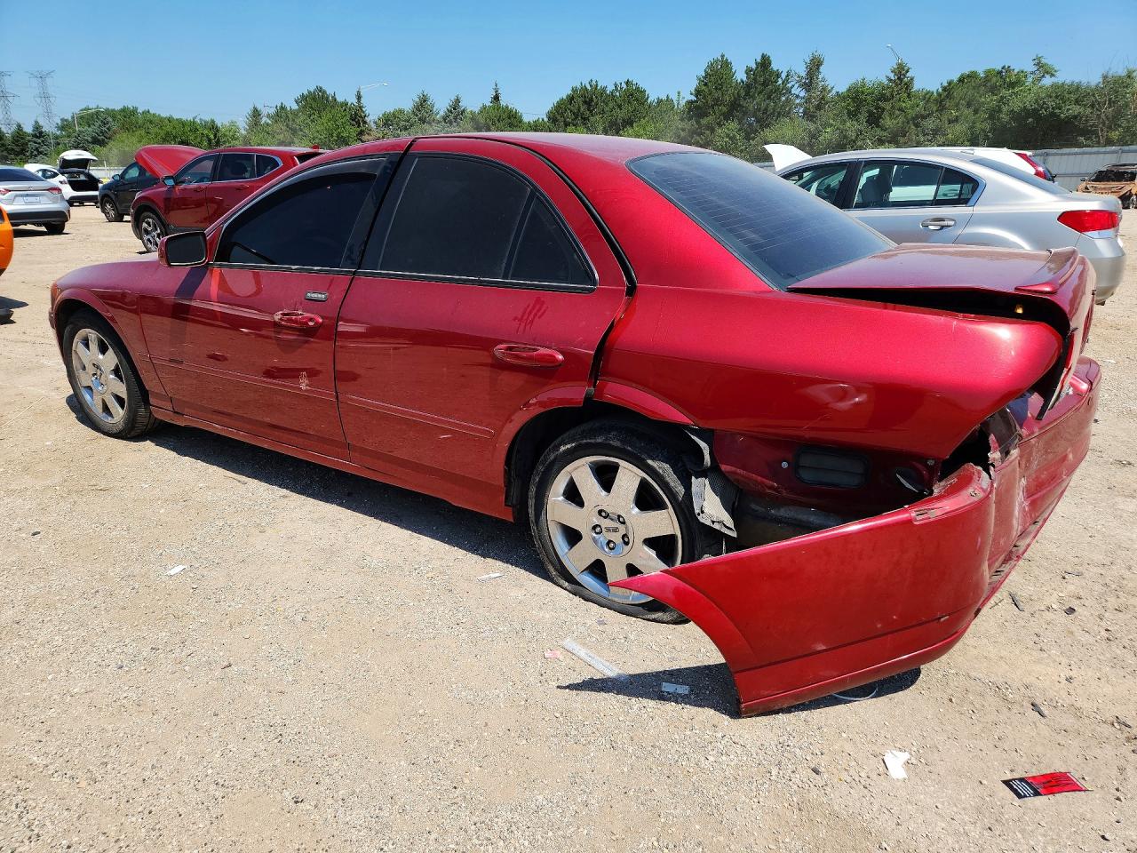 2005 Lincoln Ls Бордовый vin: 1LNHM87A85Y650607