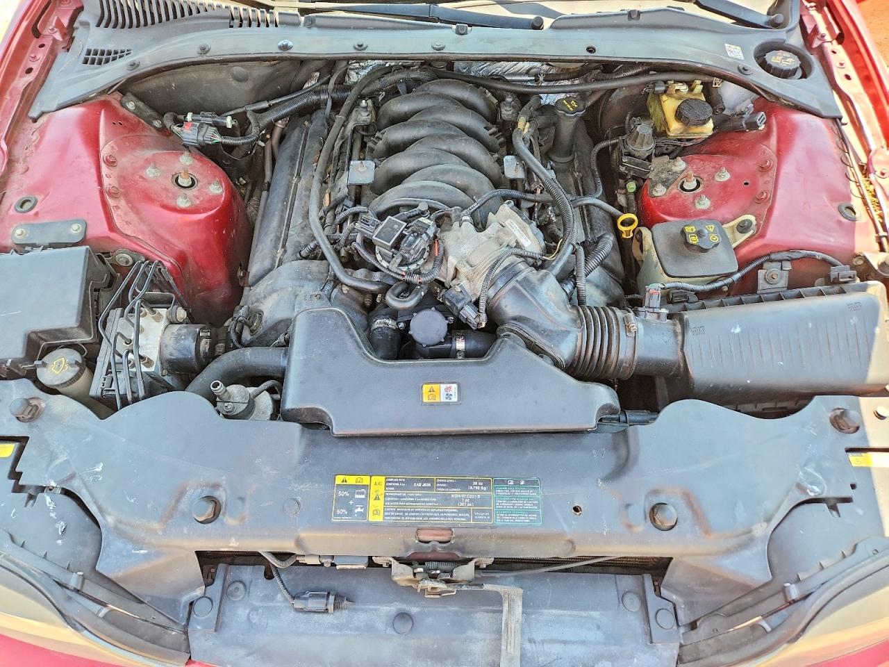 2005 Lincoln Ls Бордовый vin: 1LNHM87A85Y650607