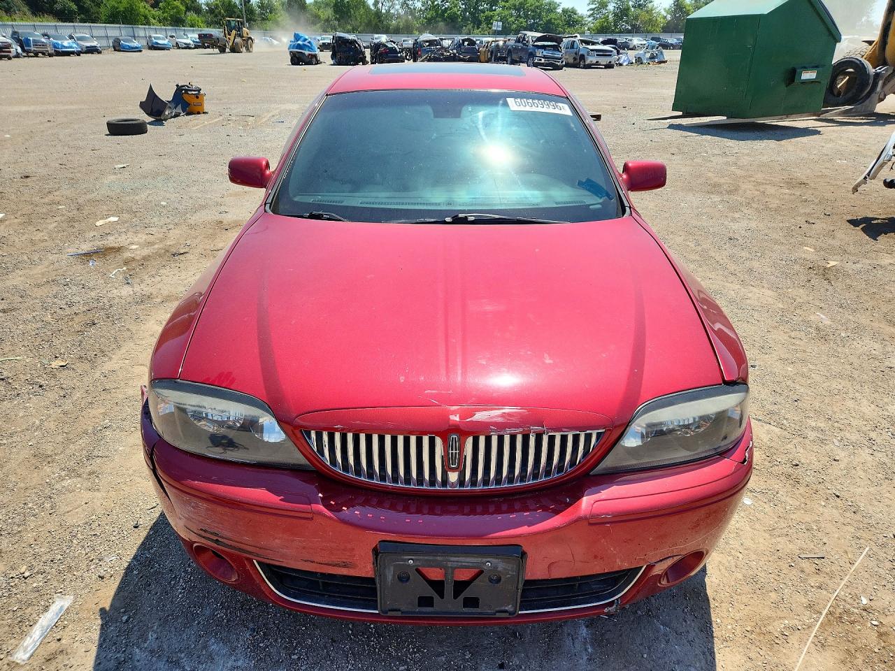 2005 Lincoln Ls Бордовый vin: 1LNHM87A85Y650607