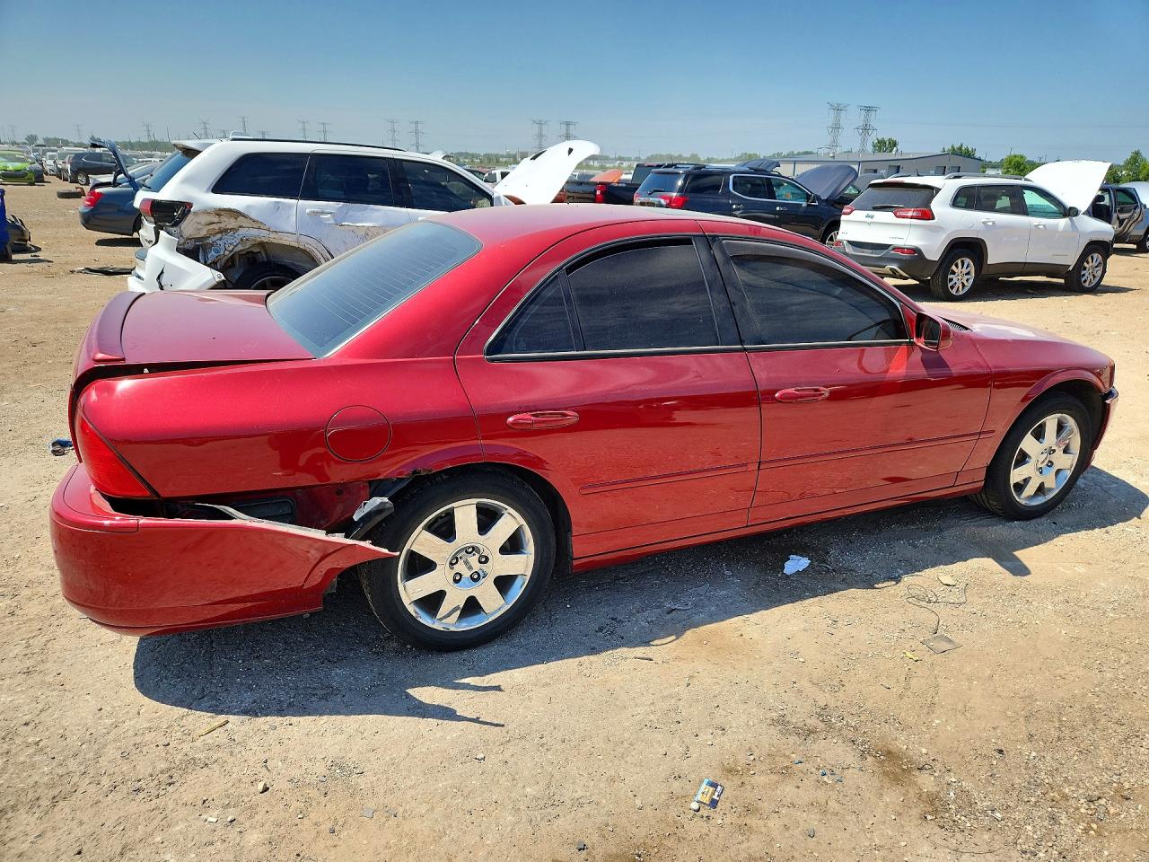 2005 Lincoln Ls Бордовый vin: 1LNHM87A85Y650607
