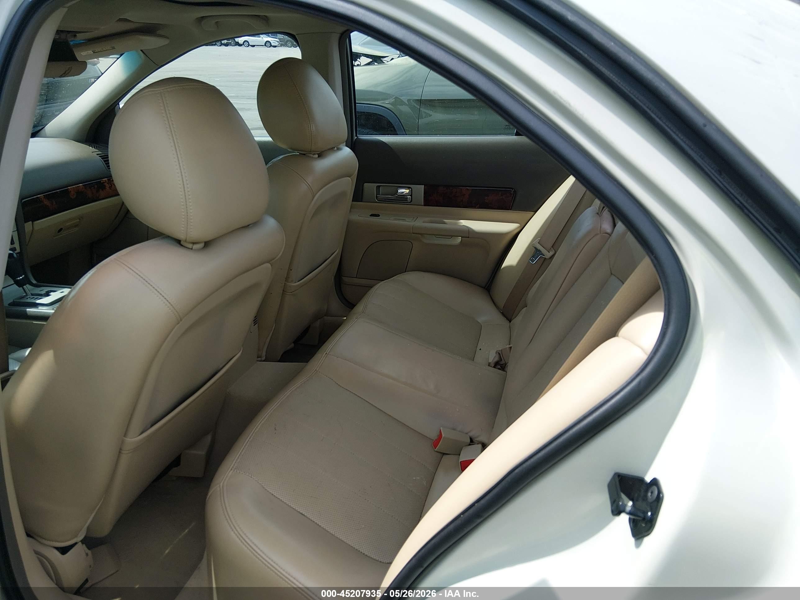2005 Lincoln Ls V8 White vin: 1LNHM87AX5Y668025
