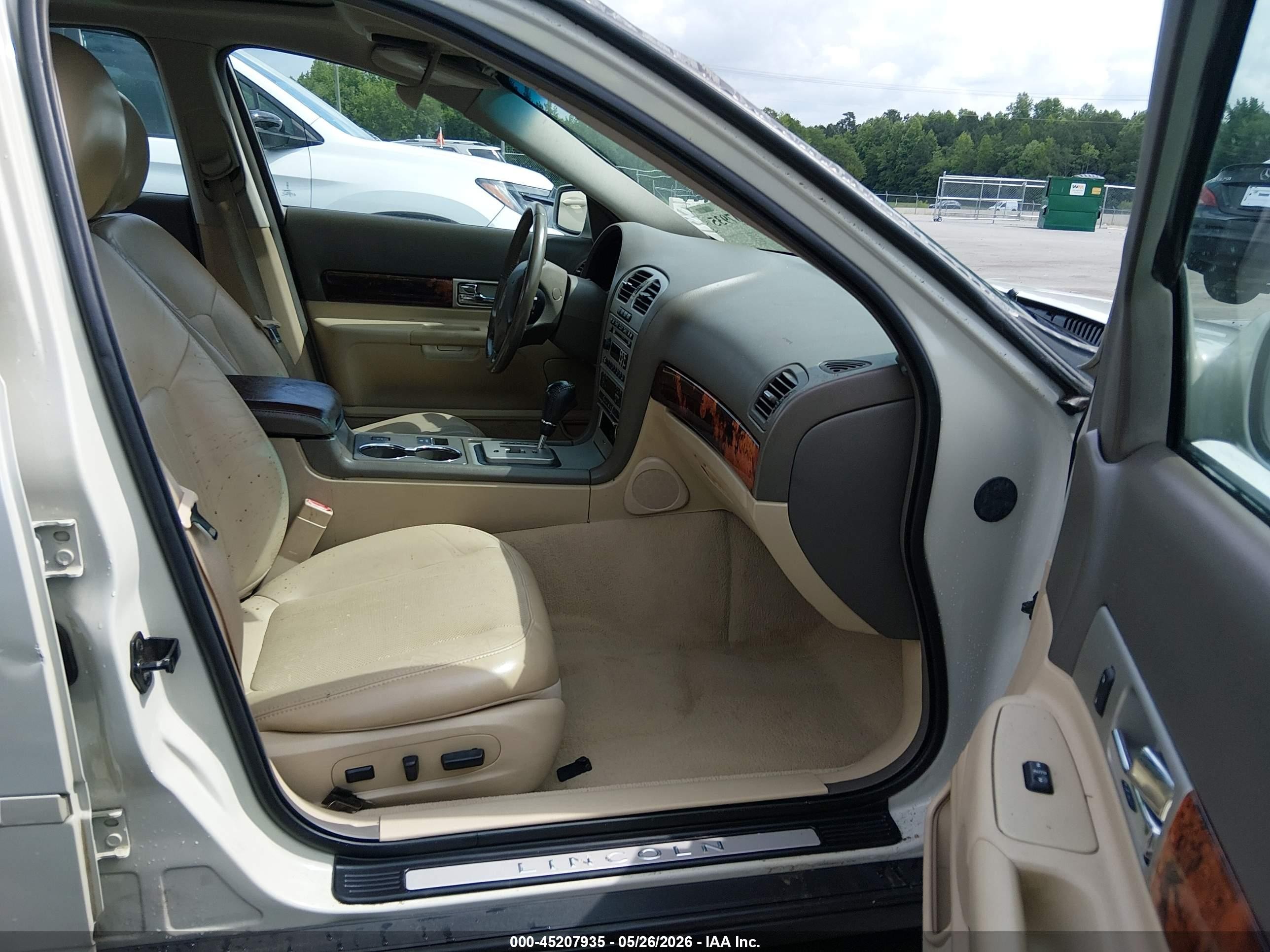 2005 Lincoln Ls V8 White vin: 1LNHM87AX5Y668025