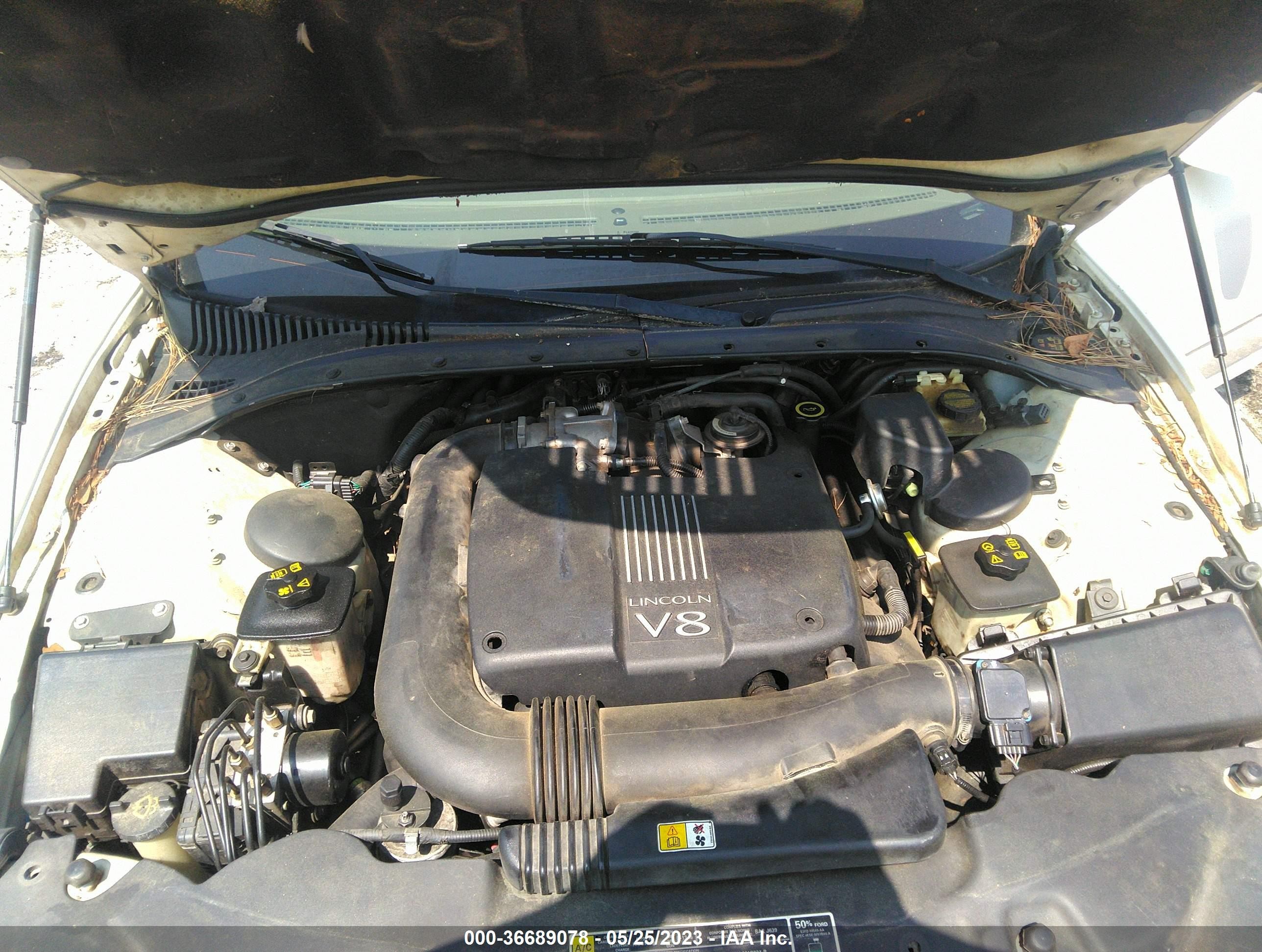 2000 Lincoln Ls V8 Auto White vin: 1LNHM87AXYY910378