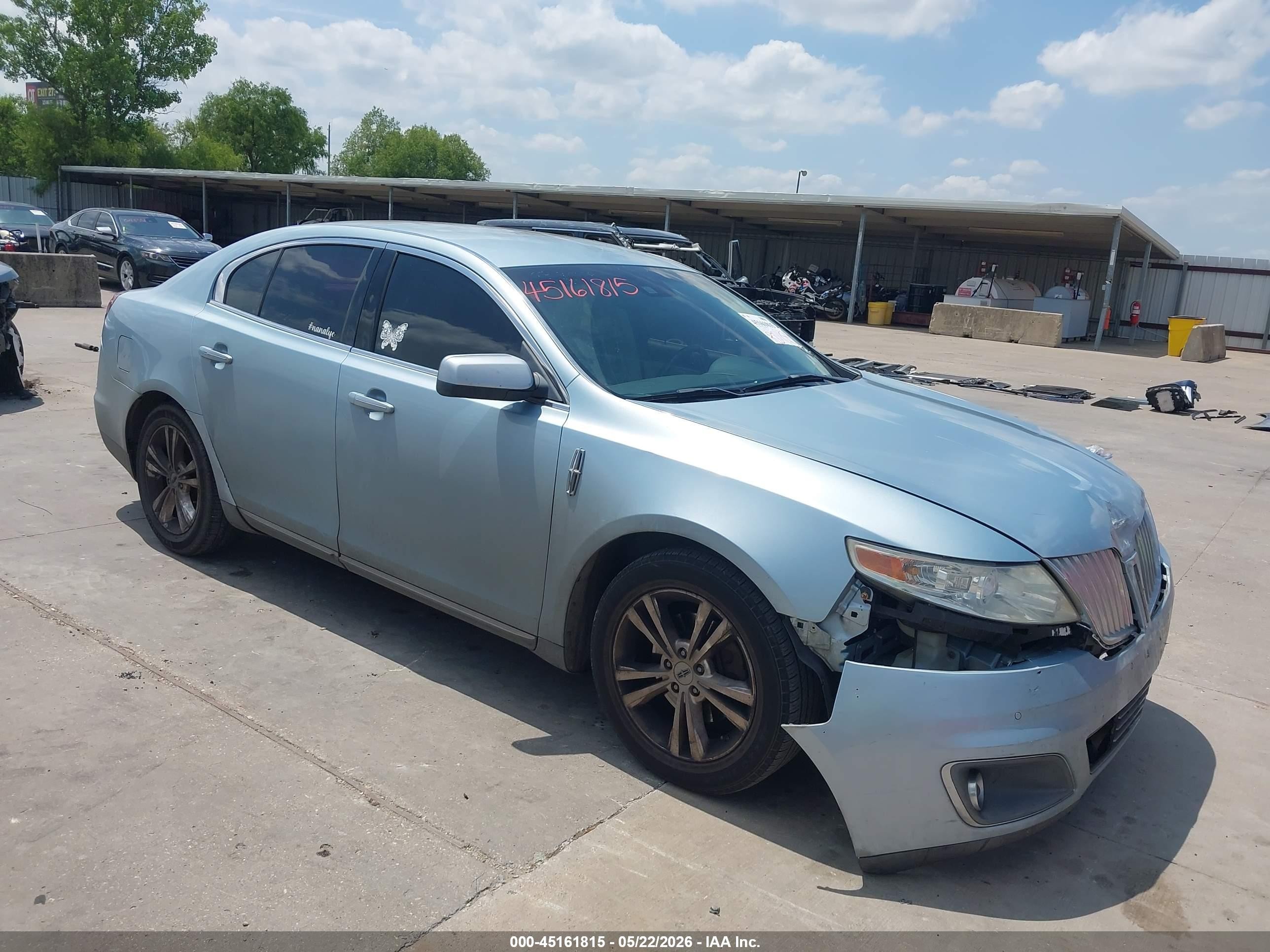 2009 Lincoln Mks   Blue vin: 1LNHM93R09G603195