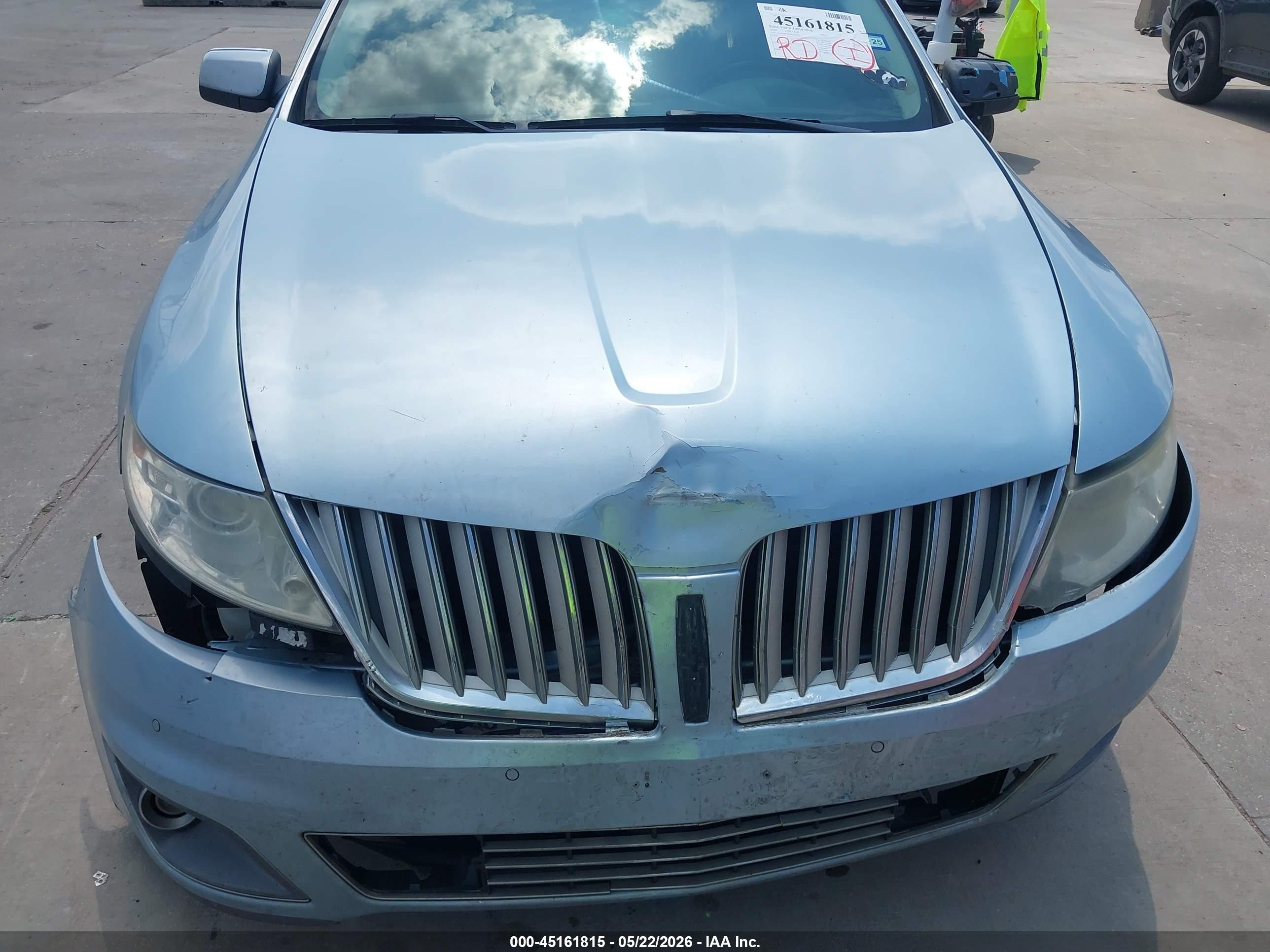 2009 Lincoln Mks   Blue vin: 1LNHM93R09G603195