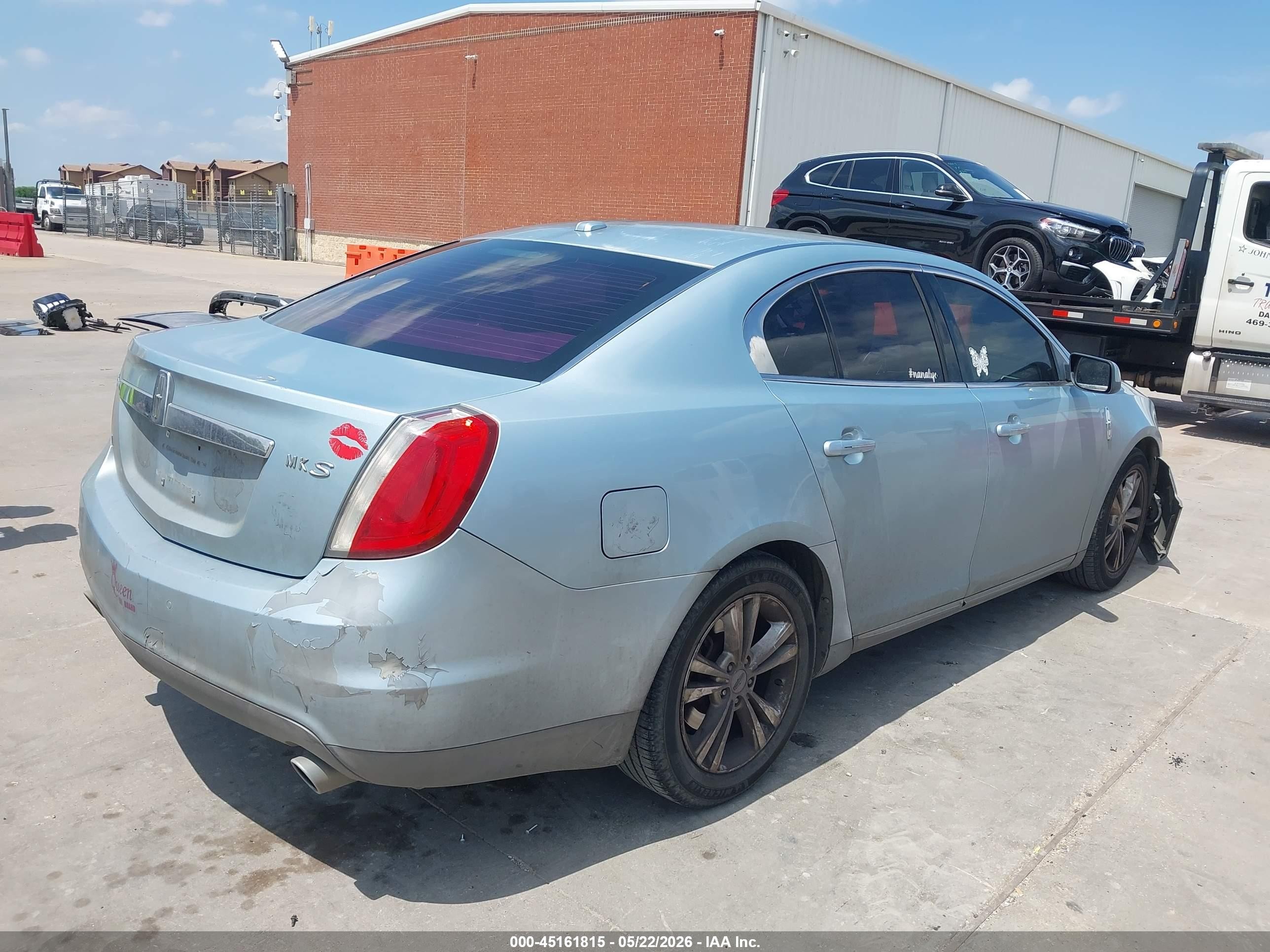 2009 Lincoln Mks   Blue vin: 1LNHM93R09G603195