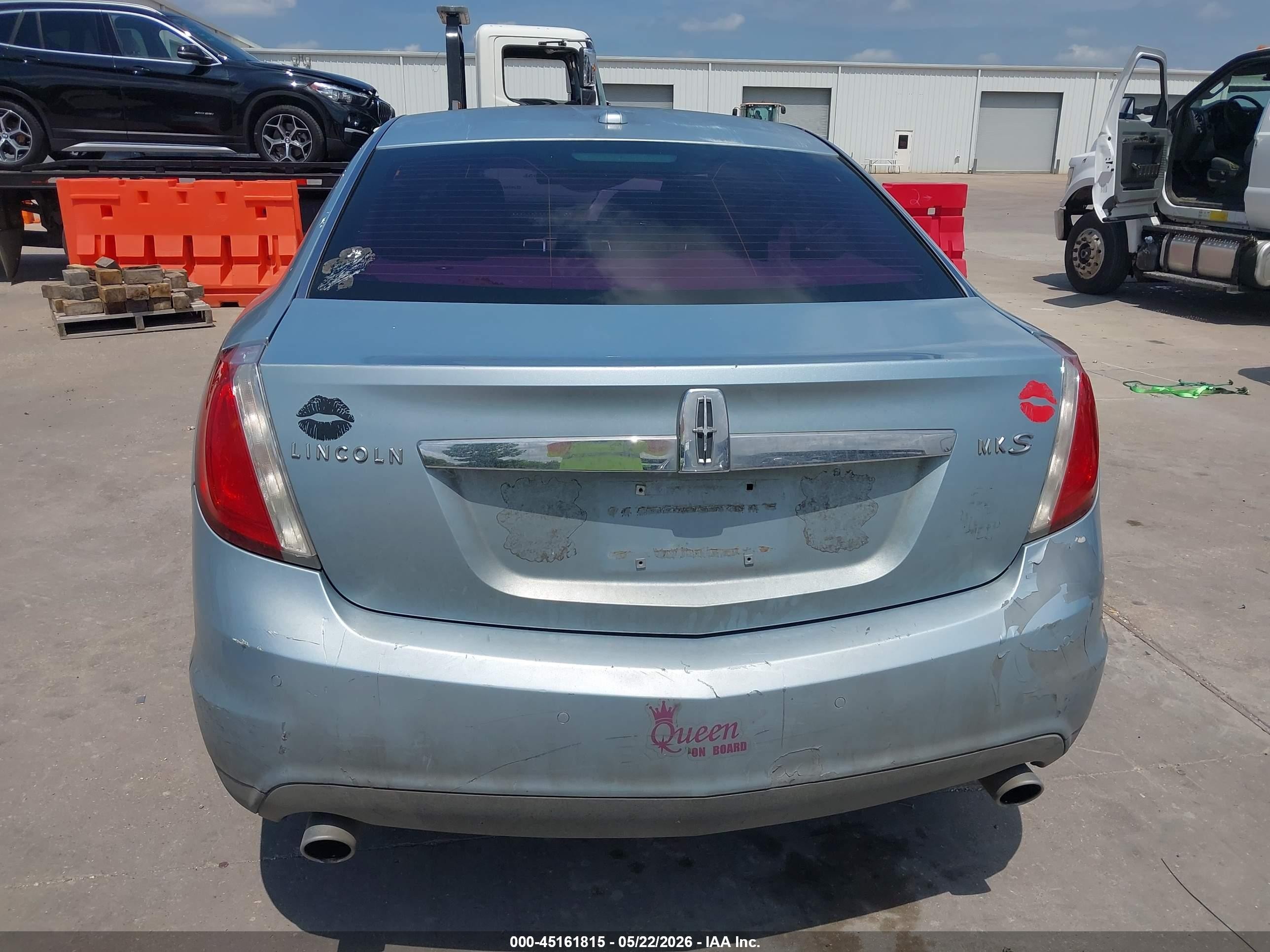 2009 Lincoln Mks   Blue vin: 1LNHM93R09G603195