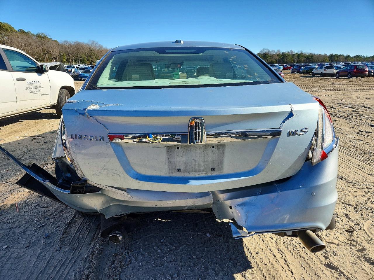 2009 Lincoln Mks Blue vin: 1LNHM93R19G606901