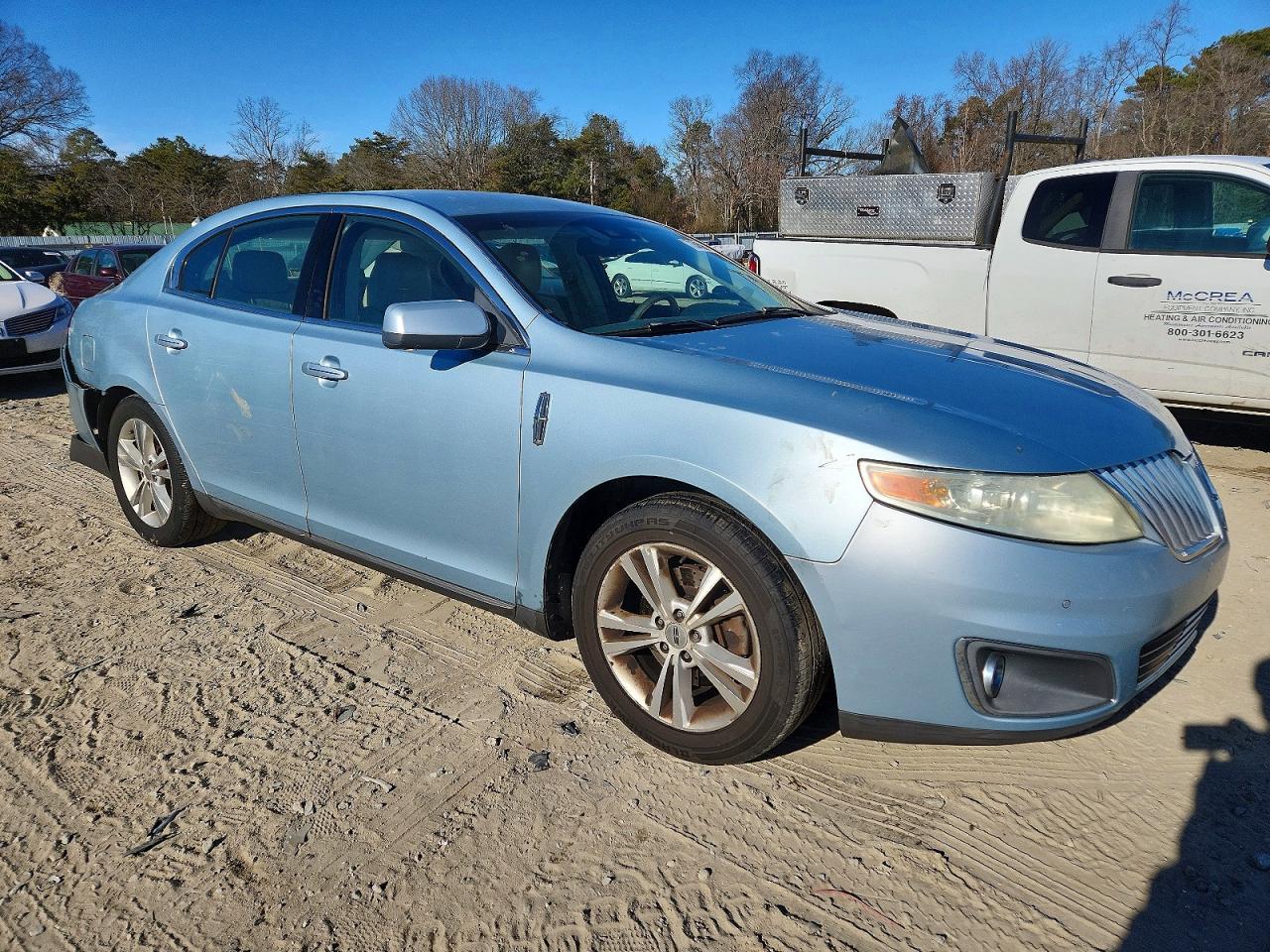 2009 Lincoln Mks Blue vin: 1LNHM93R19G606901