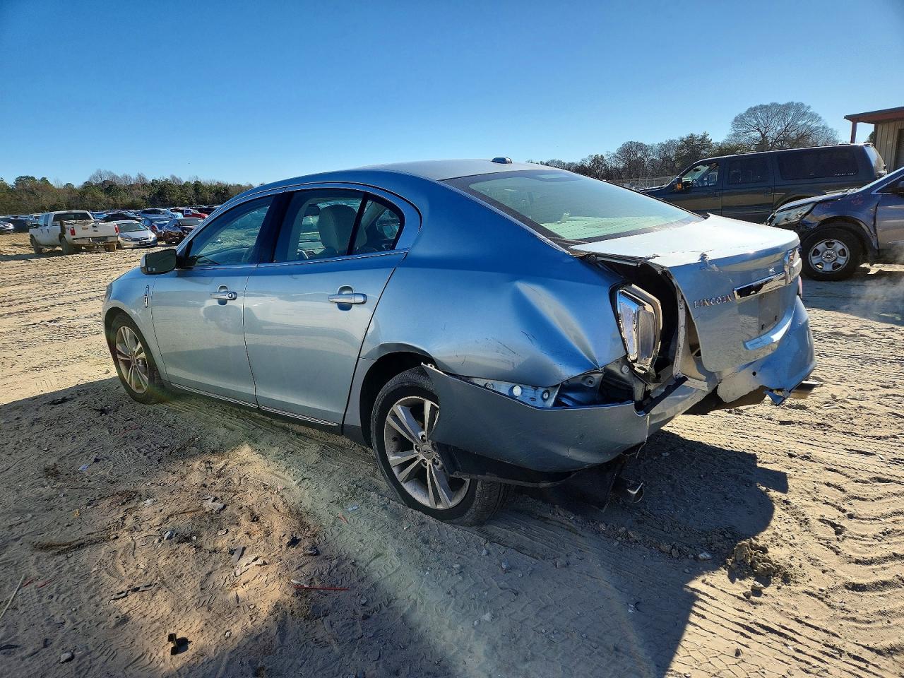 2009 Lincoln Mks Blue vin: 1LNHM93R19G606901