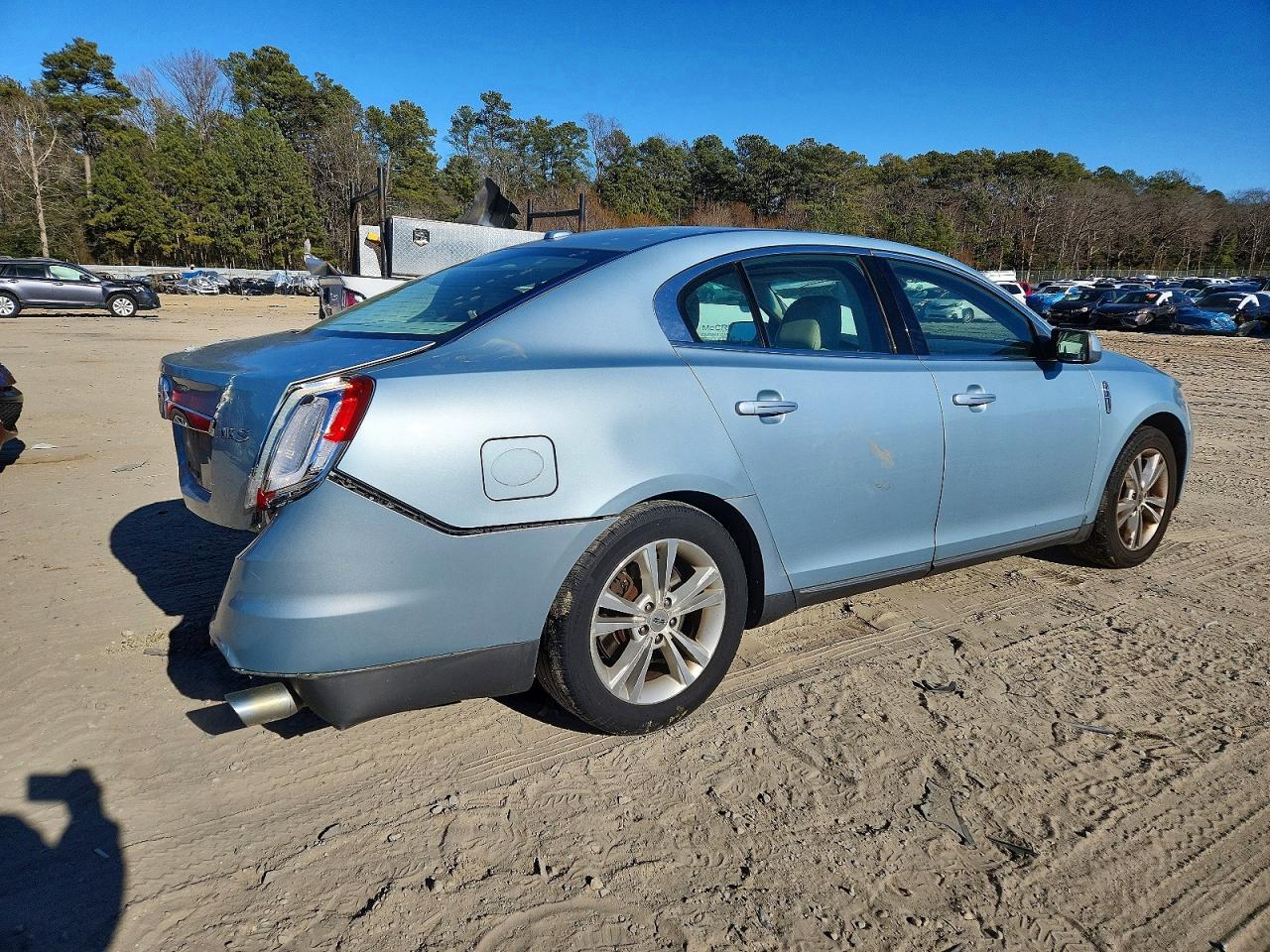 2009 Lincoln Mks Blue vin: 1LNHM93R19G606901