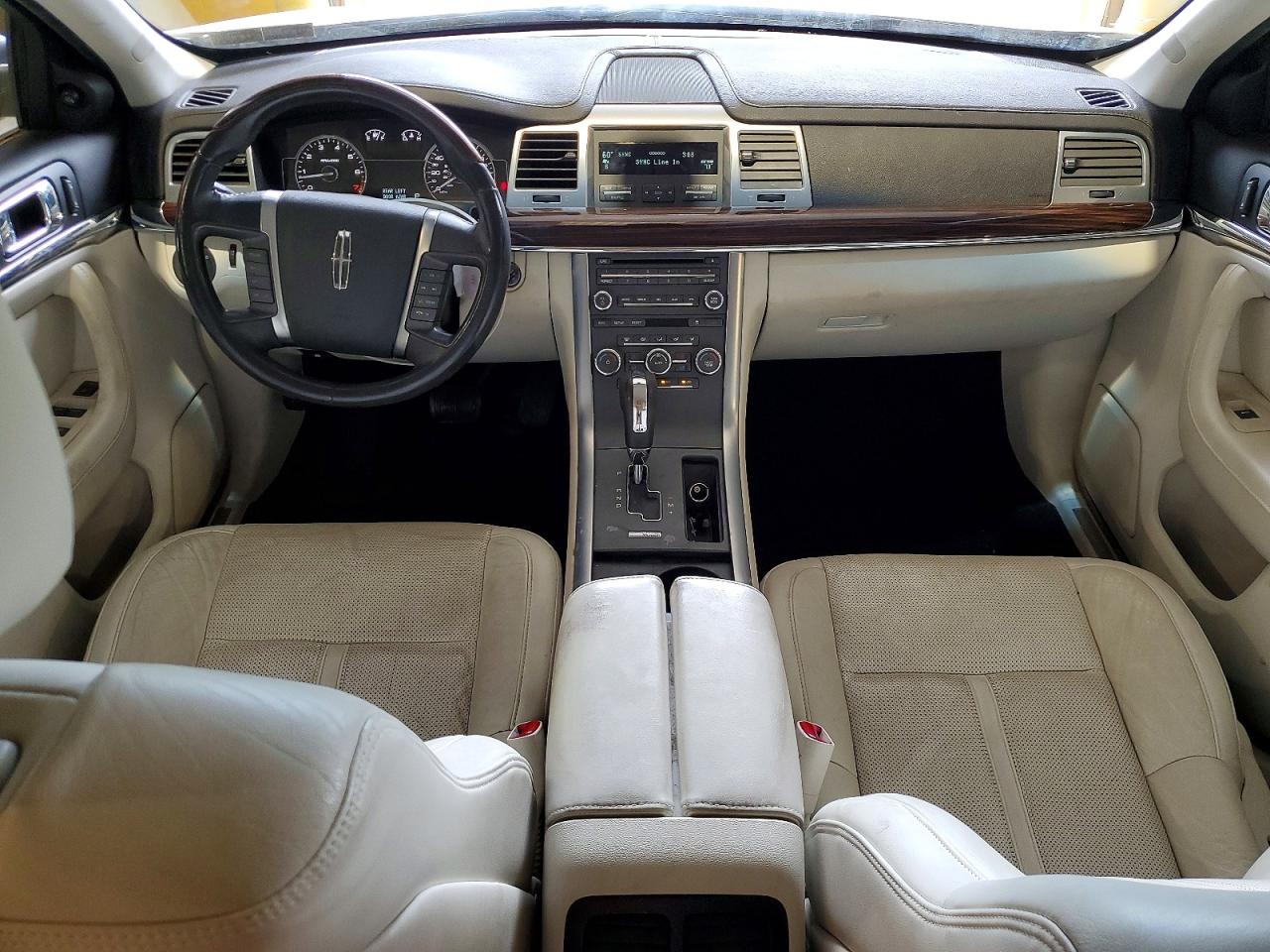 2009 Lincoln Mks White vin: 1LNHM93R19G609507