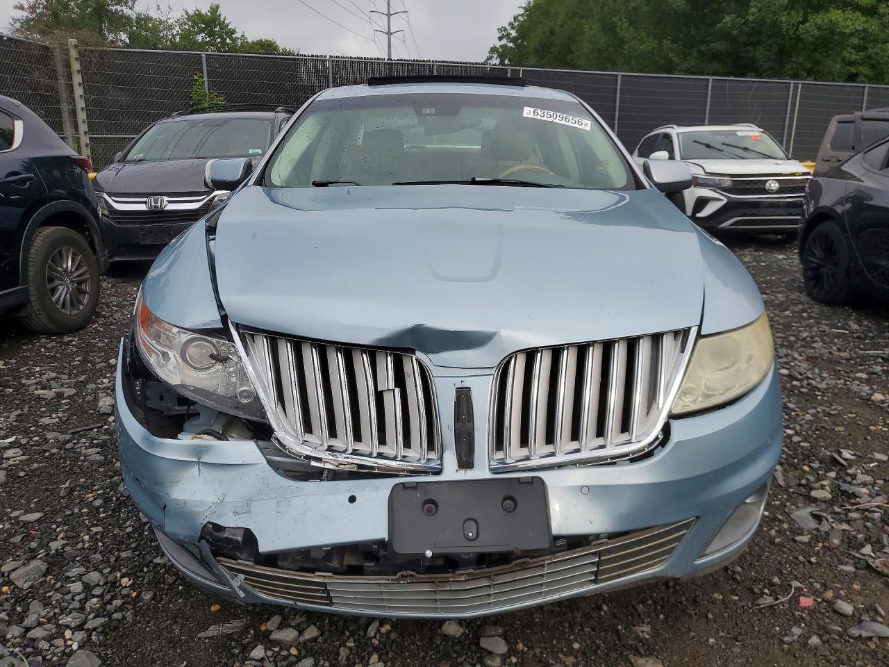 2009 Lincoln Mks Blue vin: 1LNHM93R19G630552