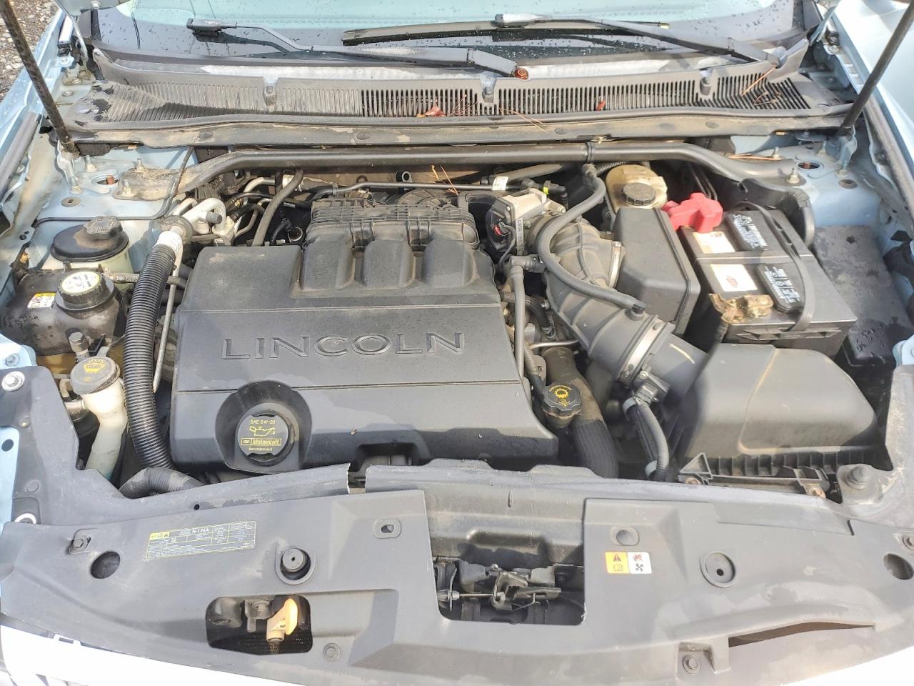 2009 Lincoln Mks Blue vin: 1LNHM93R19G630552