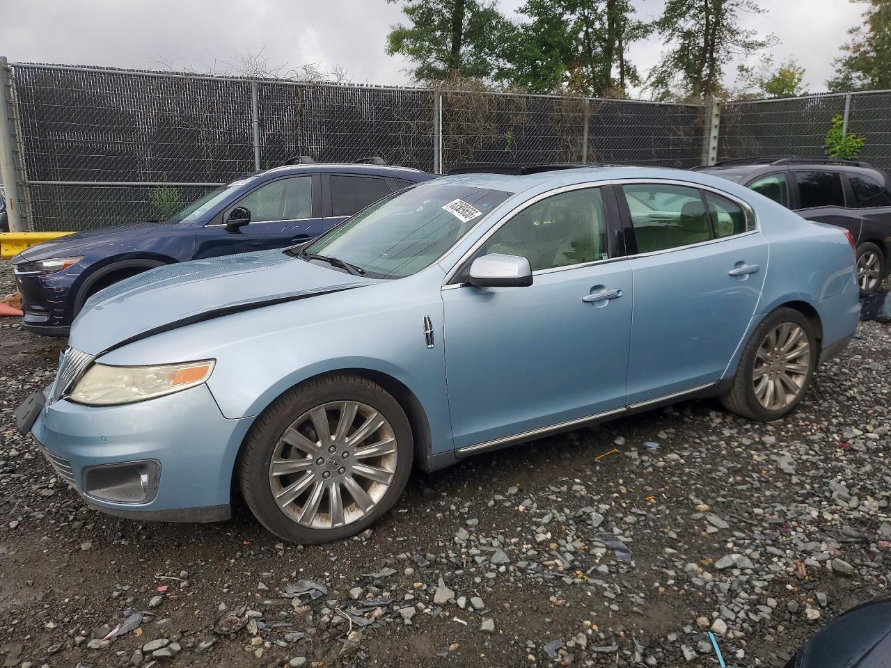 2009 Lincoln Mks Blue vin: 1LNHM93R19G630552