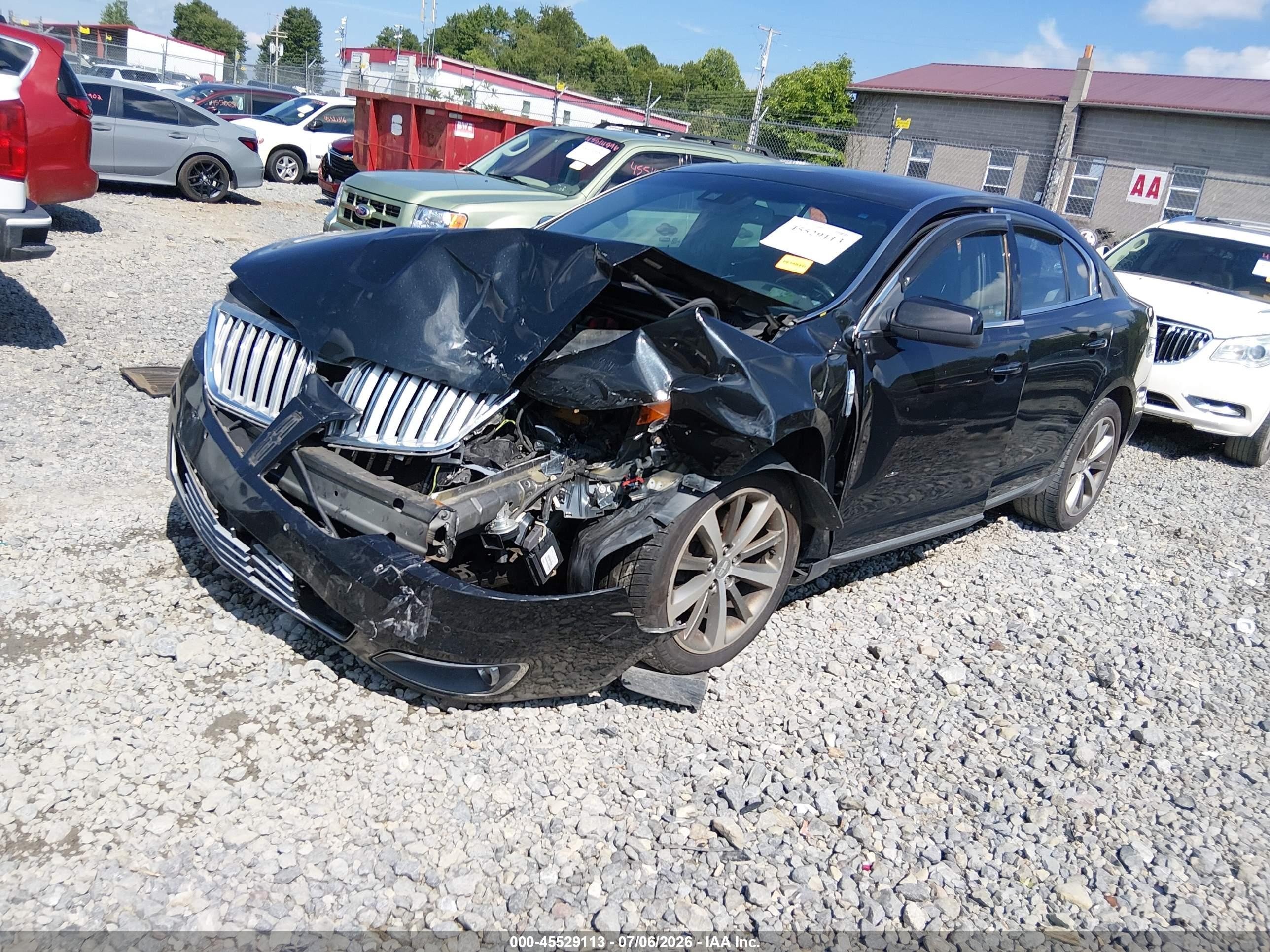 2009 Lincoln Mks   Черный vin: 1LNHM93R39G622212