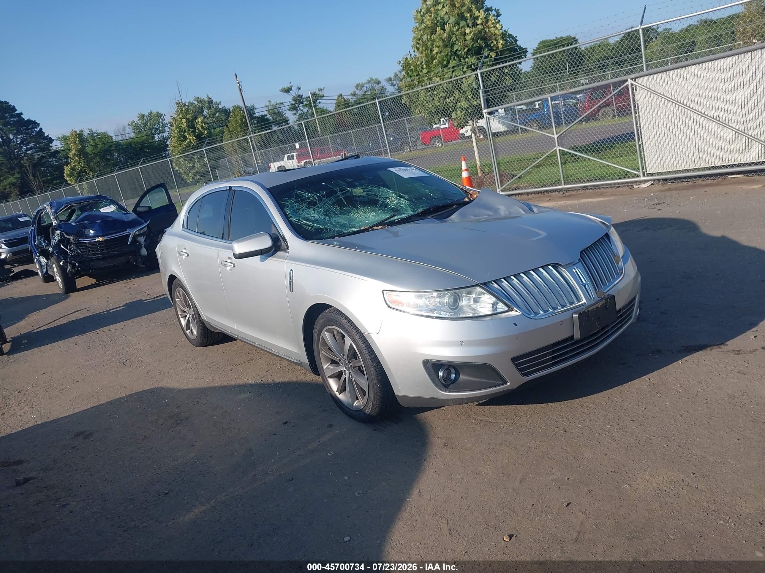 2009 Lincoln Mks   Silver vin: 1LNHM93R49G603149